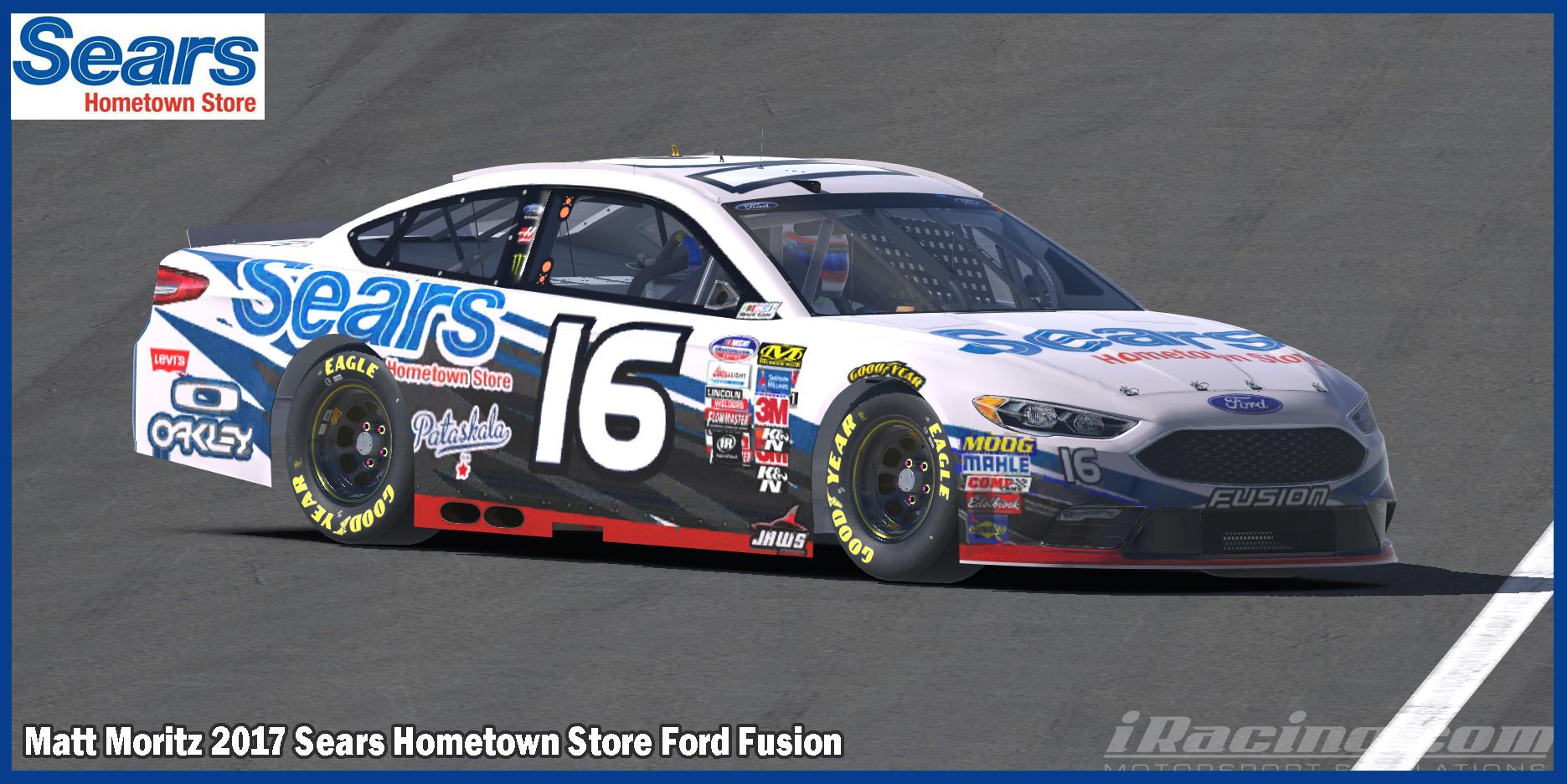 2017 Sears Ford Fusion V2 by Luis Salmaso - Trading Paints