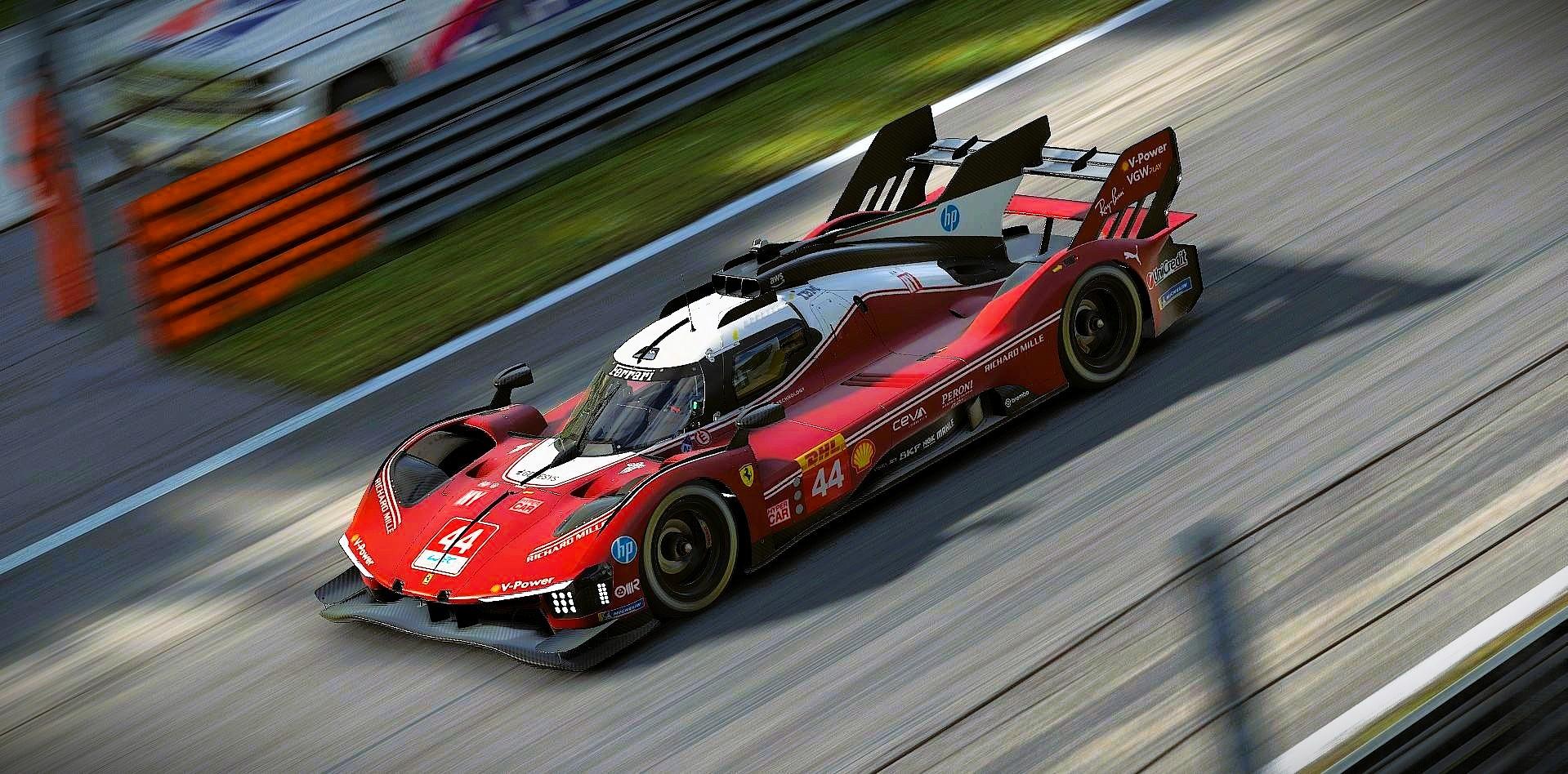 Preview of Ferrari SF25 - 2025 Monza Formula 1 Livery Concept by Samuel J Ball