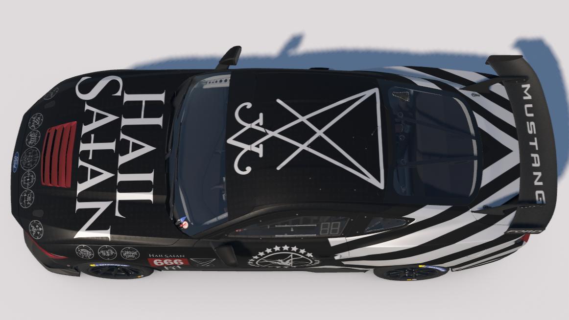Preview of "HAIL SAtAN" Ford Mustang GT4 by Carson C.