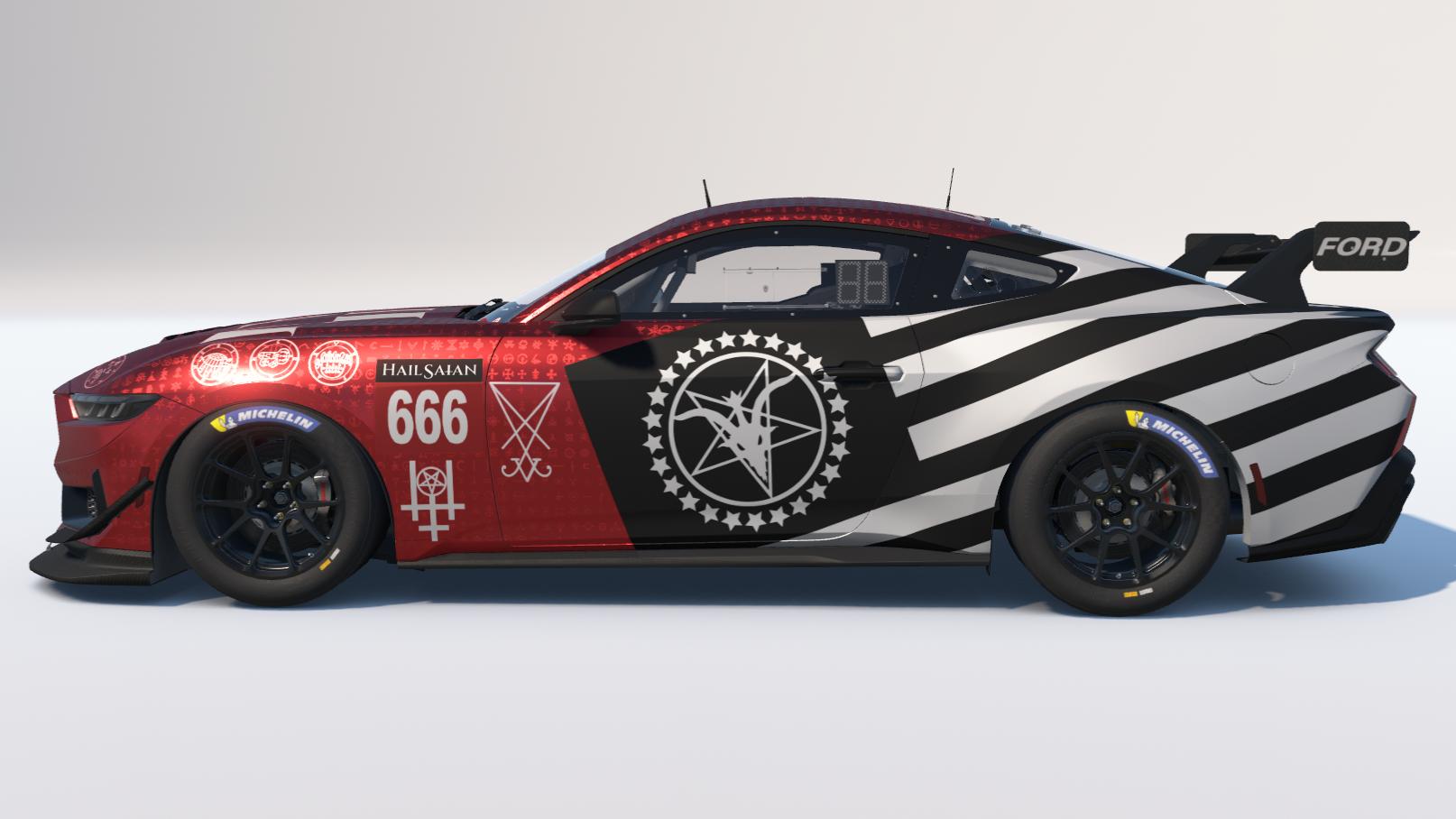 Preview of "HAIL SAtAN" RD Ford Mustang GT4 by Carson C.