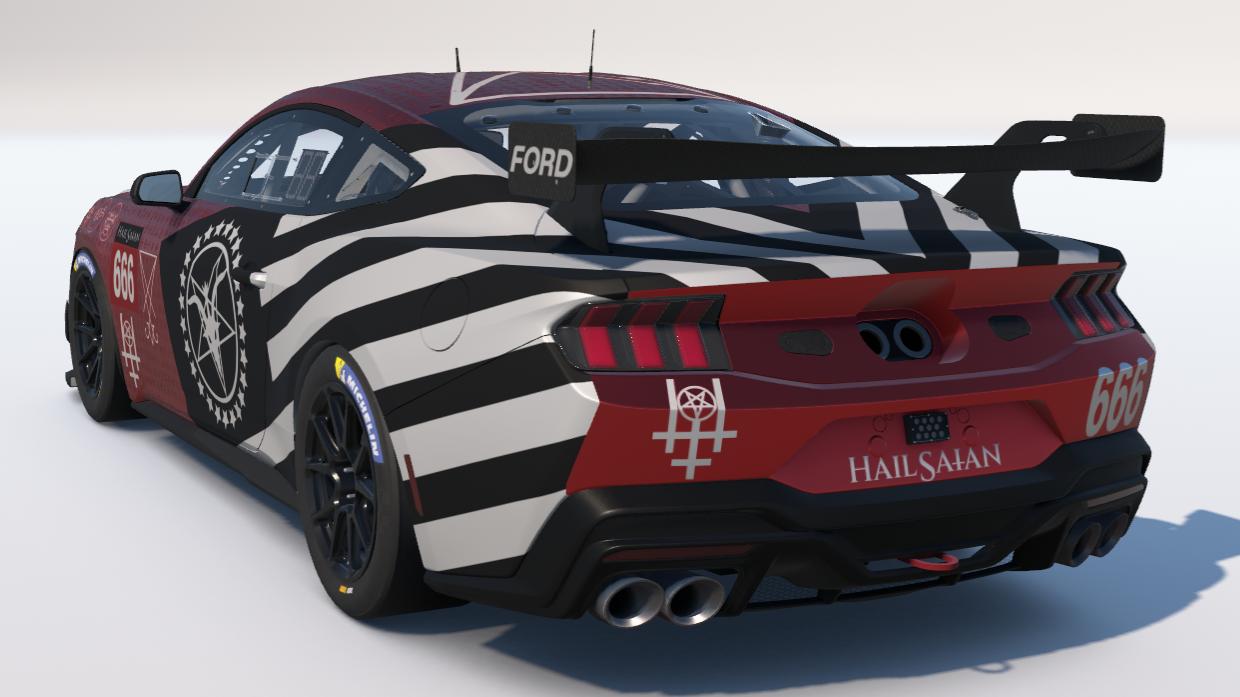 Preview of "HAIL SAtAN" RD Ford Mustang GT4 by Carson C.