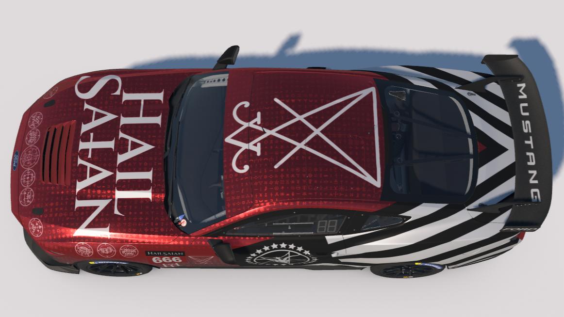 Preview of "HAIL SAtAN" RD Ford Mustang GT4 by Carson C.