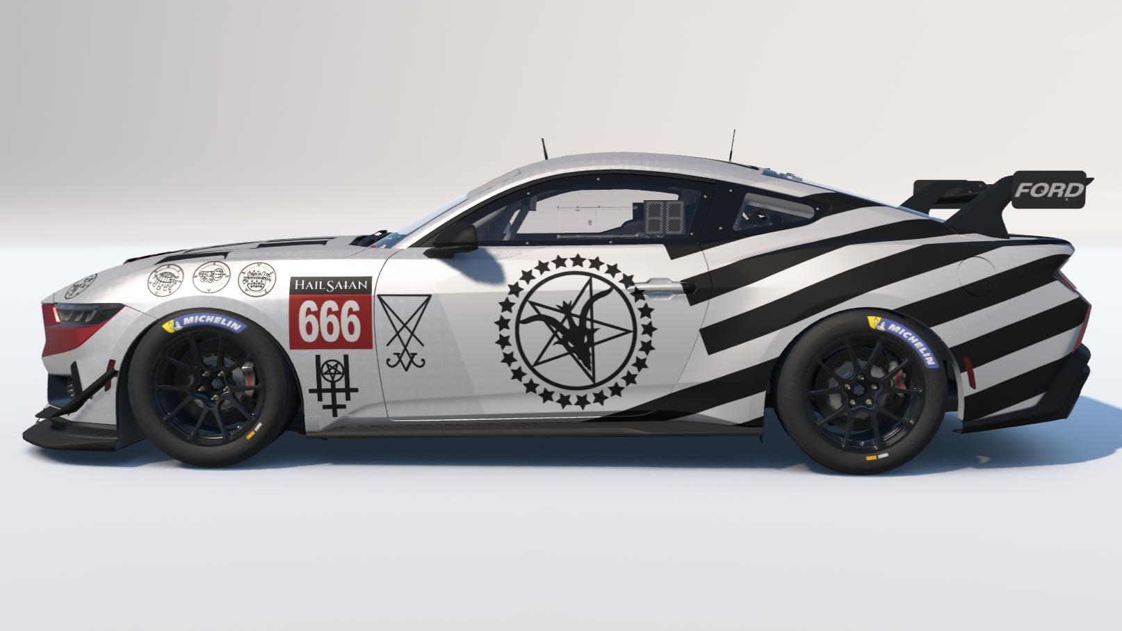 Preview of "HAIL SAtAN" WD Ford Mustang GT4 by Carson C.