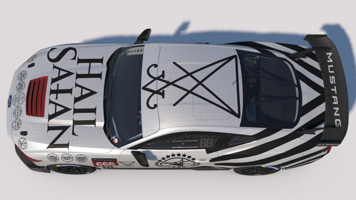 Preview of "HAIL SAtAN" WD Ford Mustang GT4 by Carson C.