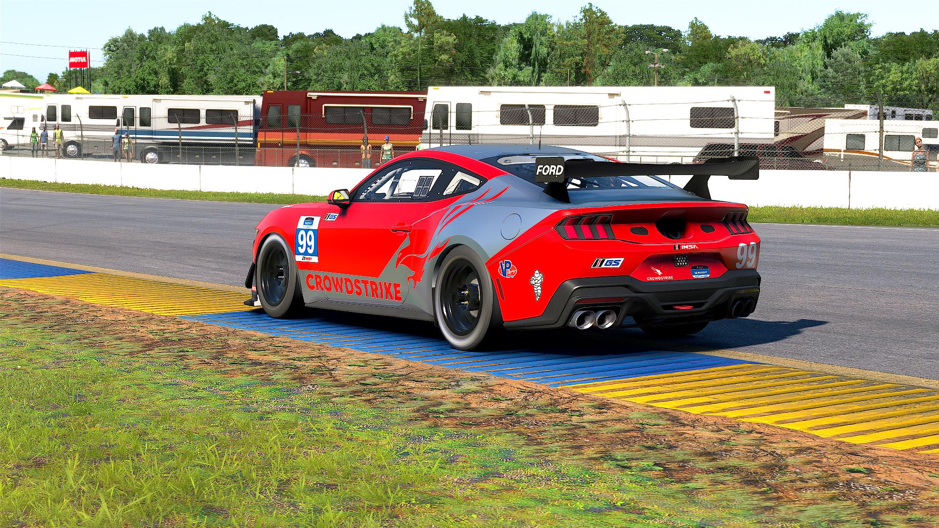 Preview of CrowdStrike Mustang GT4 by Nick L Uzick