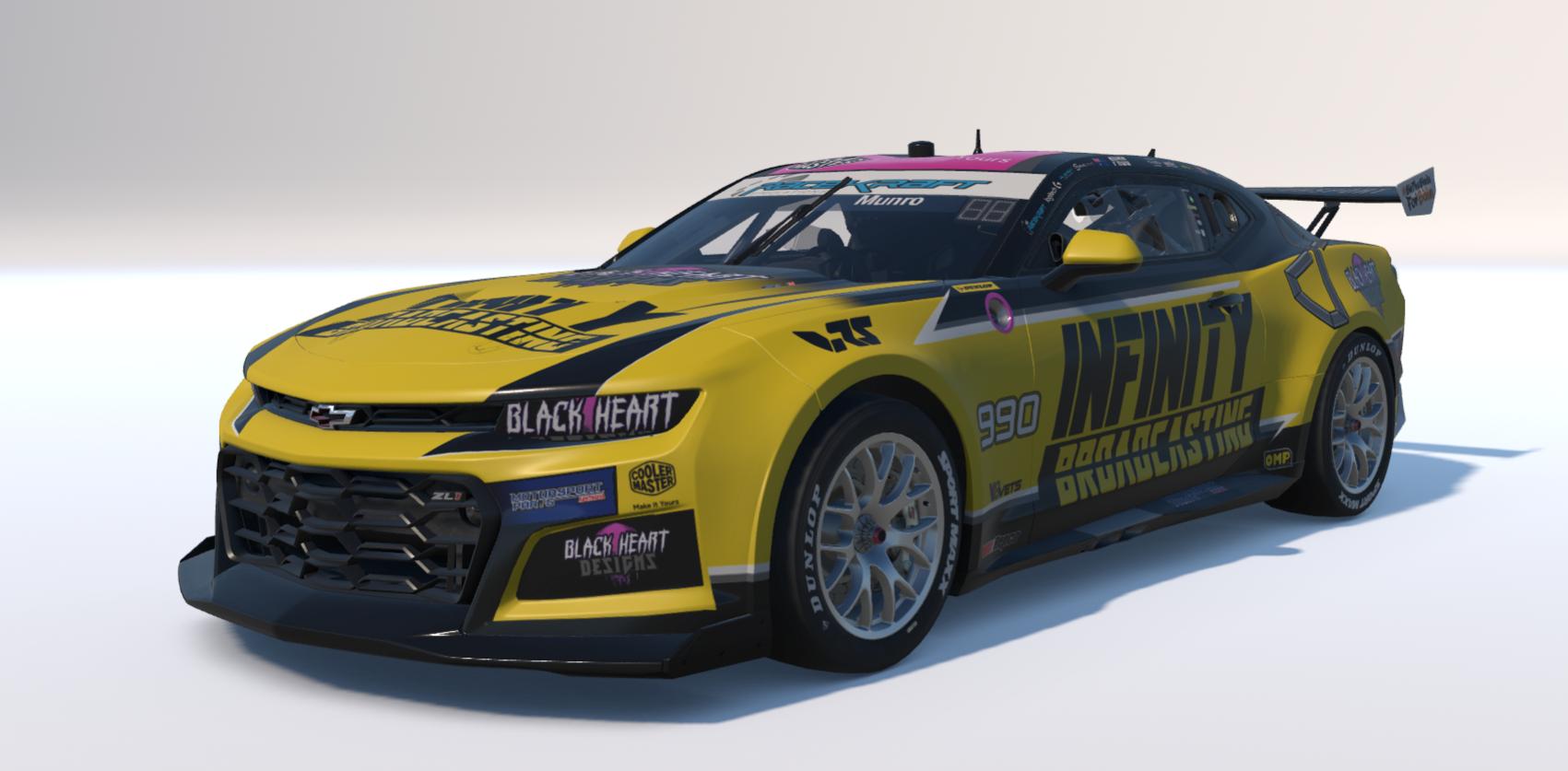 Preview of #990 Infinity Broadcasting Gen 3 Camaro by Hamish Munro