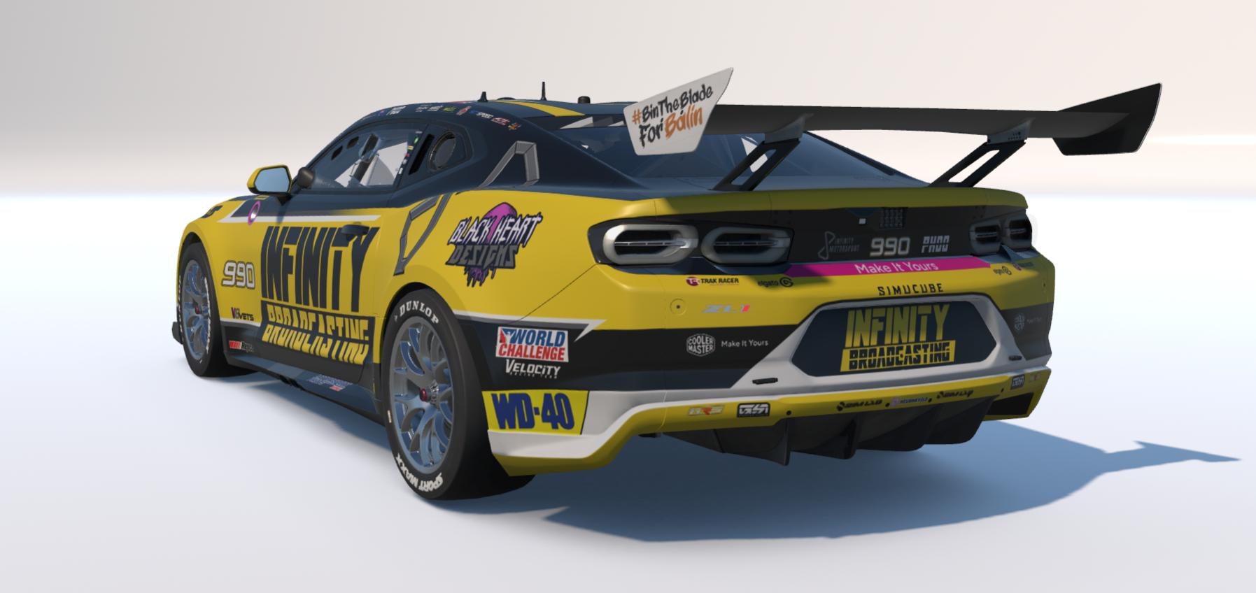 Preview of #990 Infinity Broadcasting Gen 3 Camaro by Hamish Munro