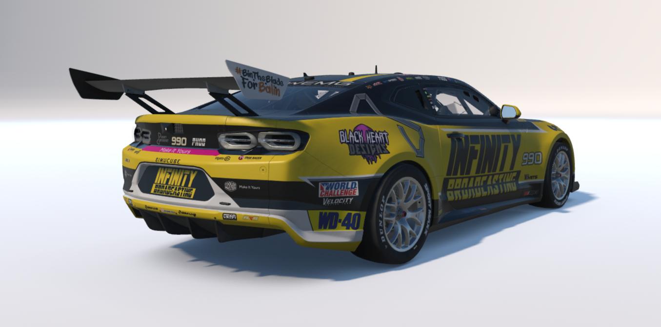 Preview of #990 Infinity Broadcasting Gen 3 Camaro by Hamish Munro