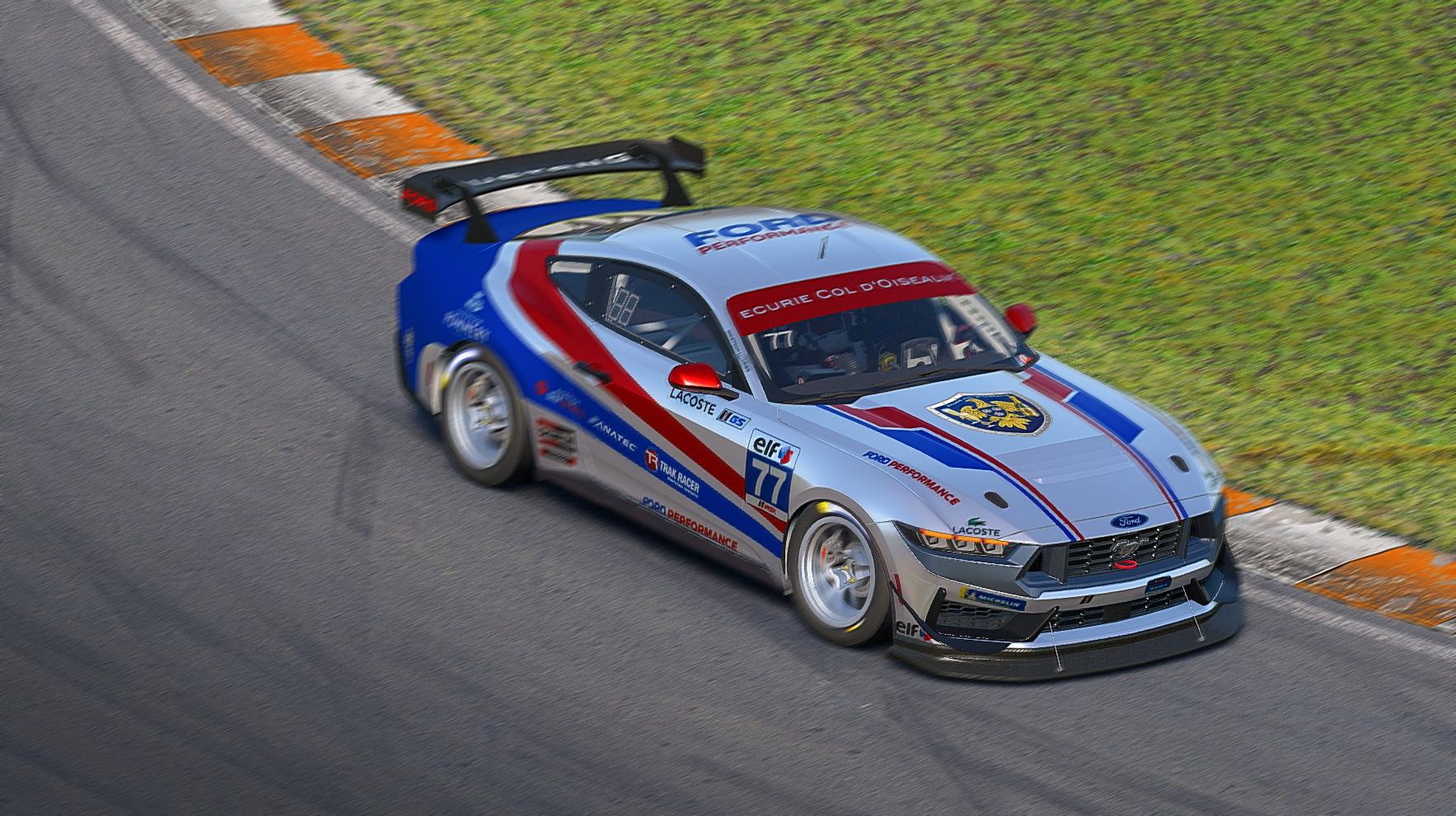 Preview of Ecurie Col dOiseaux Ford Mustang GT4 by Mike Riedner