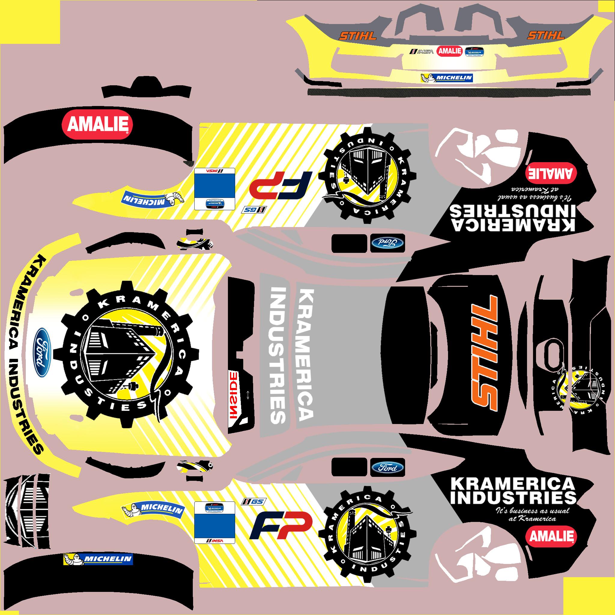 Preview of Mustang GT4 Kramerica by Clyde Coman