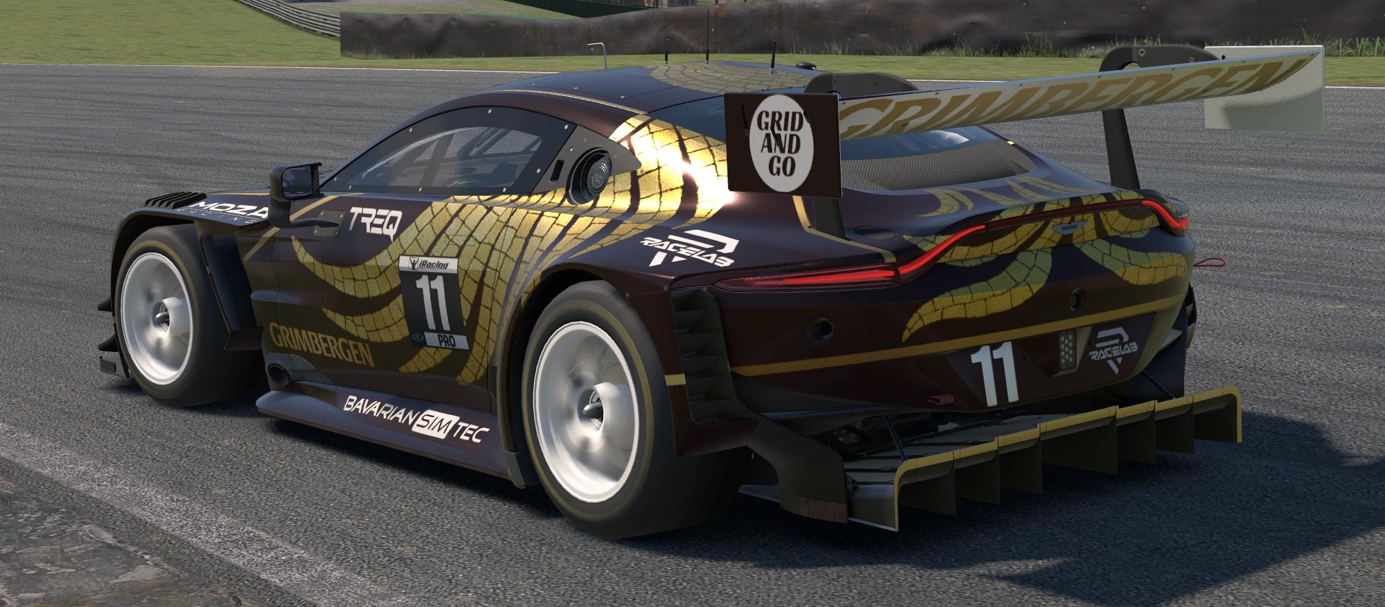 Preview of Aston Martin Vantage EVO GT3 - Grimbergen Golden Phoenix by Dennis Van Der Meeren