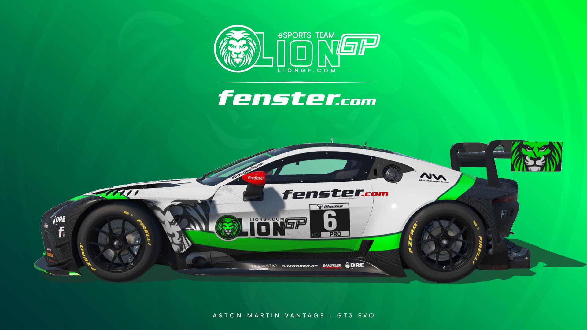Preview of Aston Martin GT3 - LionGP-fenster.com by Dennis F.