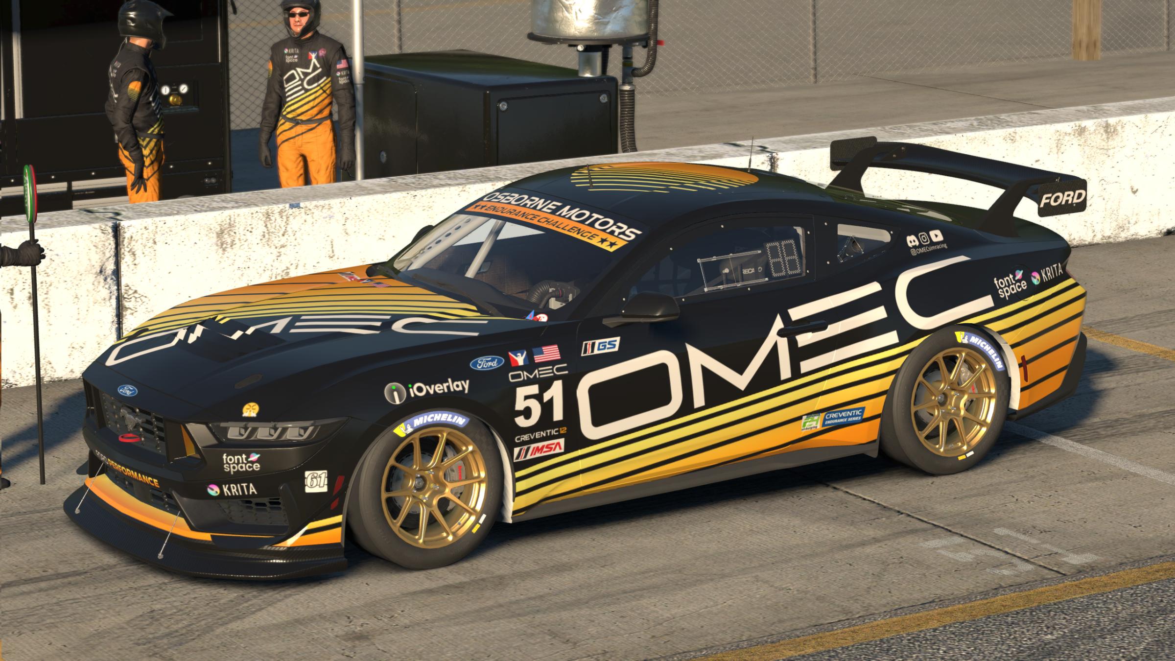 Preview of OMEC Ford Mustang GT4 "Derecho" v1.0 by Patrick Cantrell