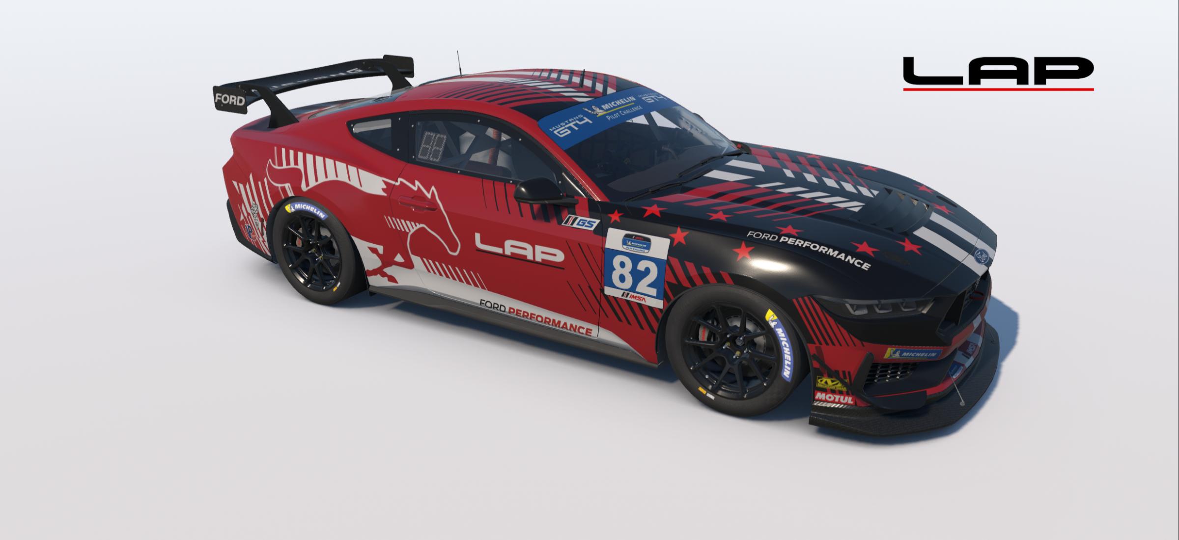 Preview of LAP Motorsports Mustang GT4 by Brian Zinn