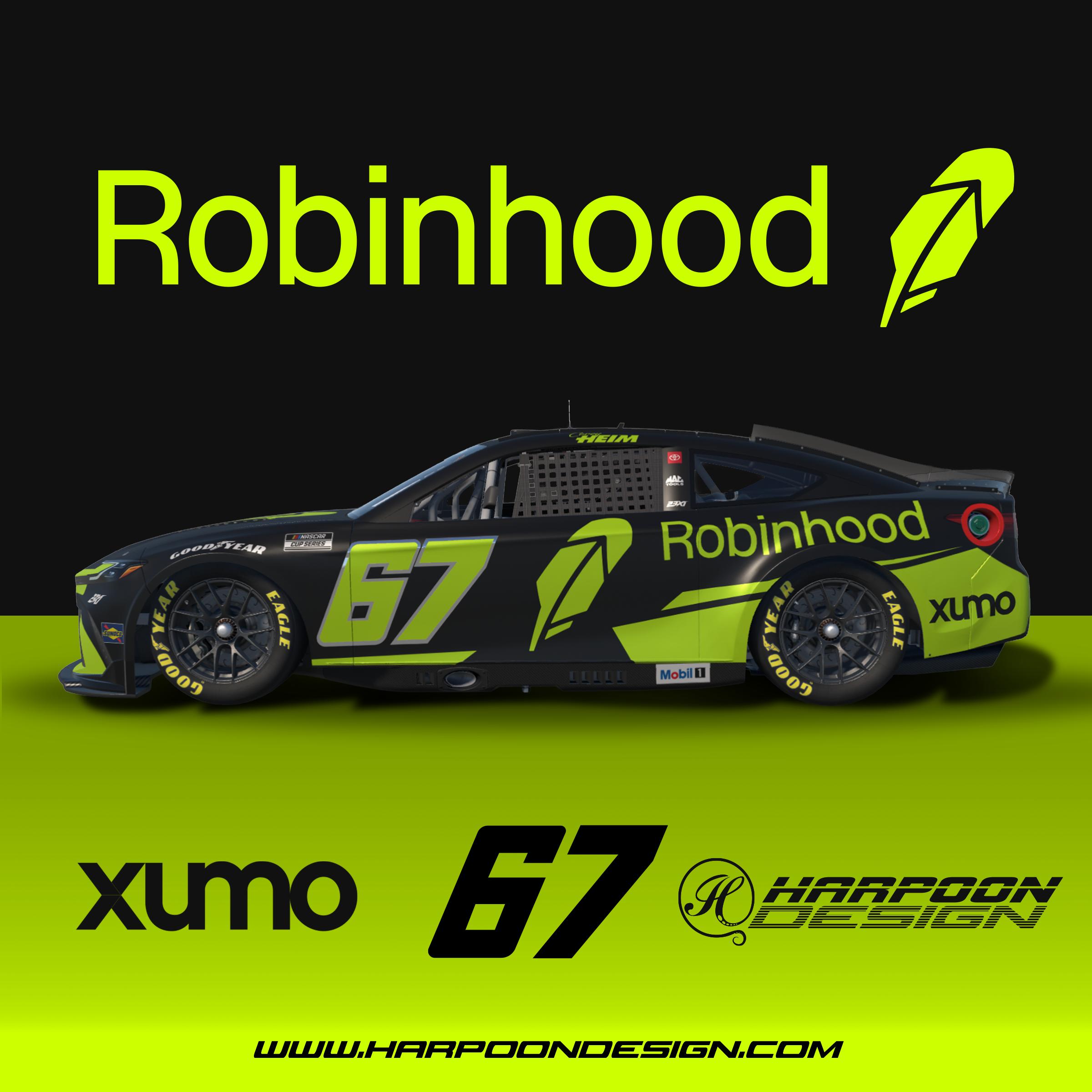Preview of 2025 Corey Heim Robinhood Toyota Camry by Brantley Roden