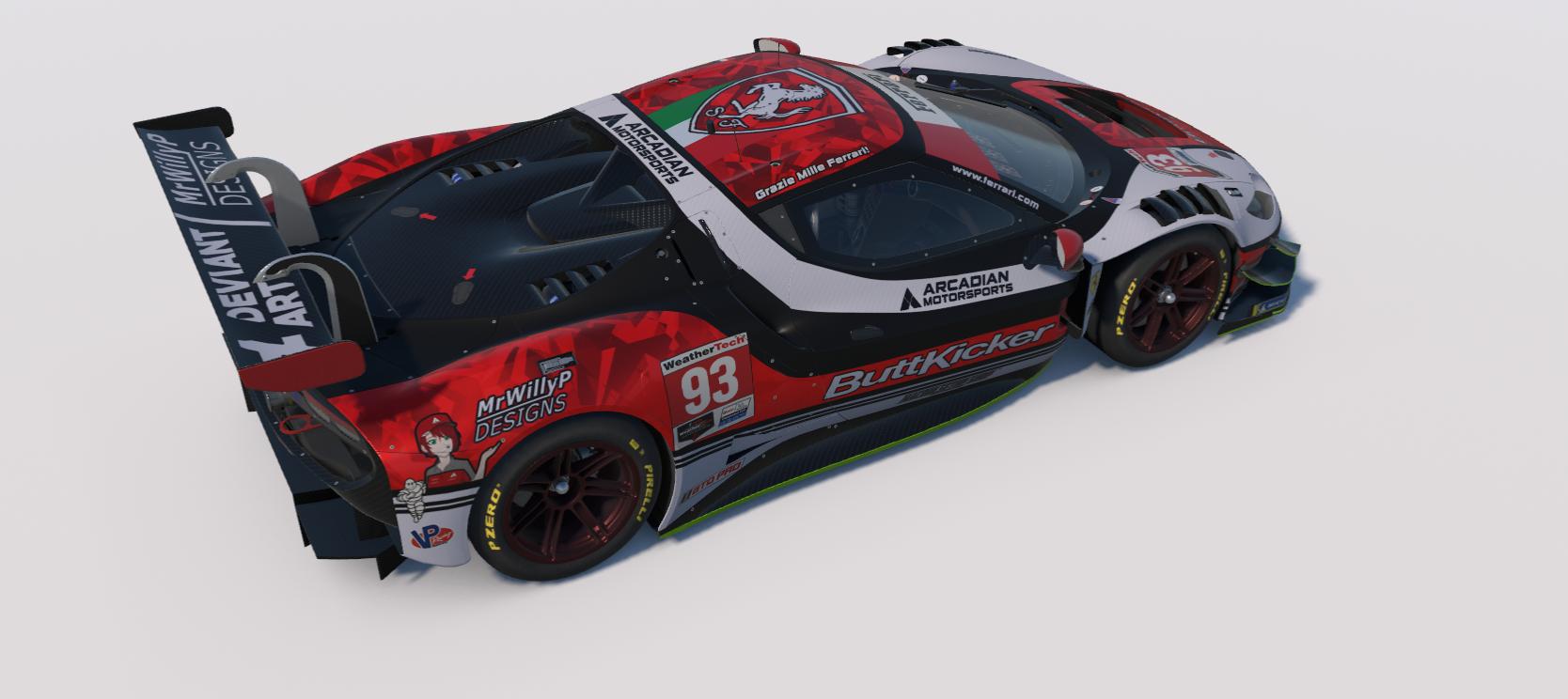 Preview of Arcadian Motorsports Ferrari 296 GT3 by William Paisley