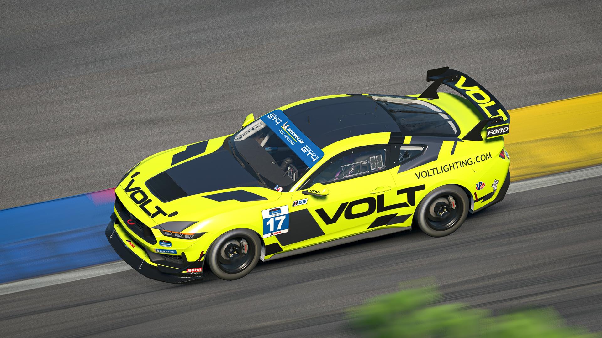 Preview of VOLT Racing Mustang GT4 by Brandon Blakesley