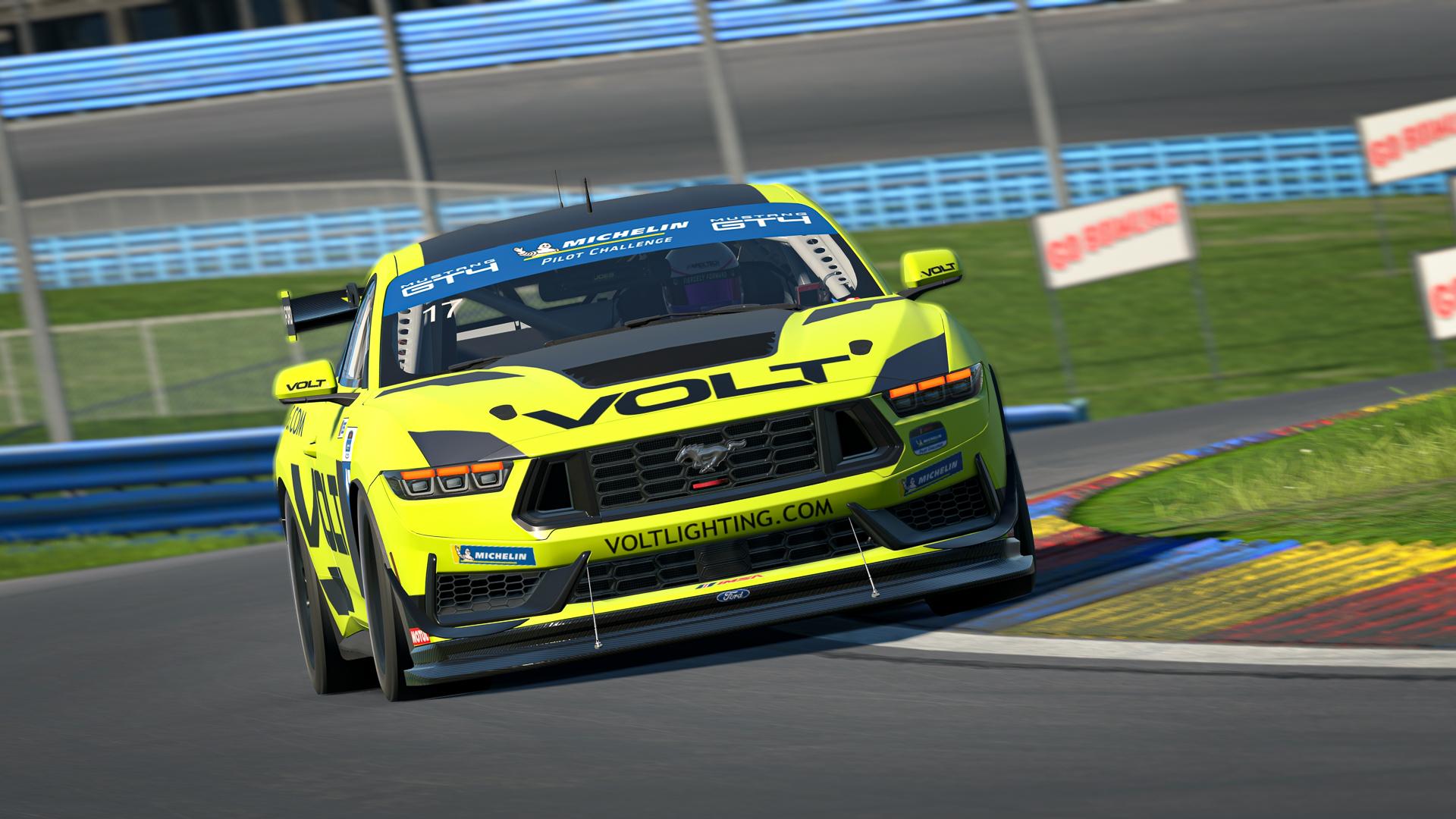 Preview of VOLT Racing Mustang GT4 by Brandon Blakesley