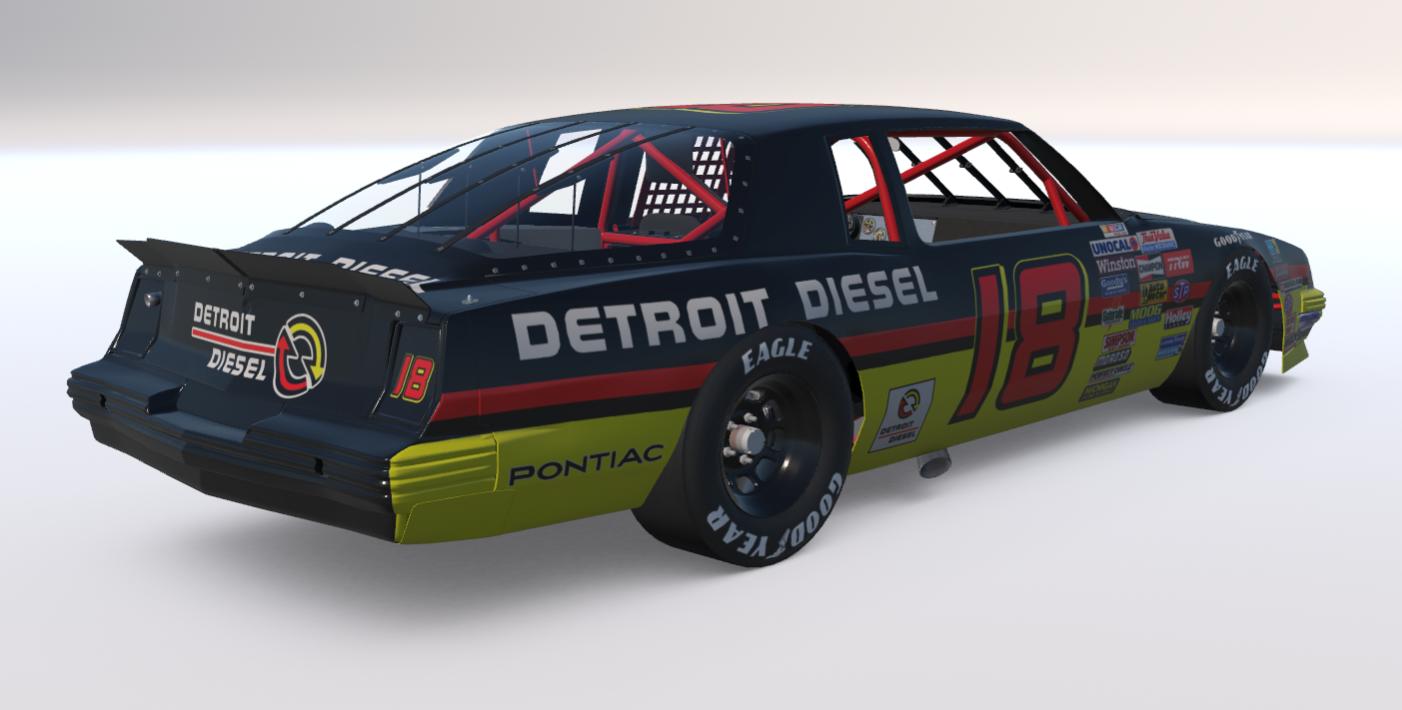 Preview of Detroit Diesel Pontiac Grand Prix (Custom Number) by Will Bangs