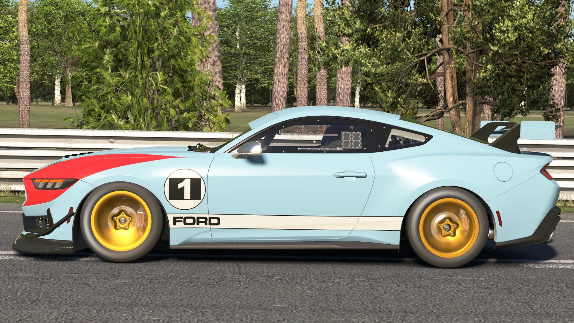 Preview of Ford GT40 Mk II Ford Mustang GT4 by Jasper De Jong