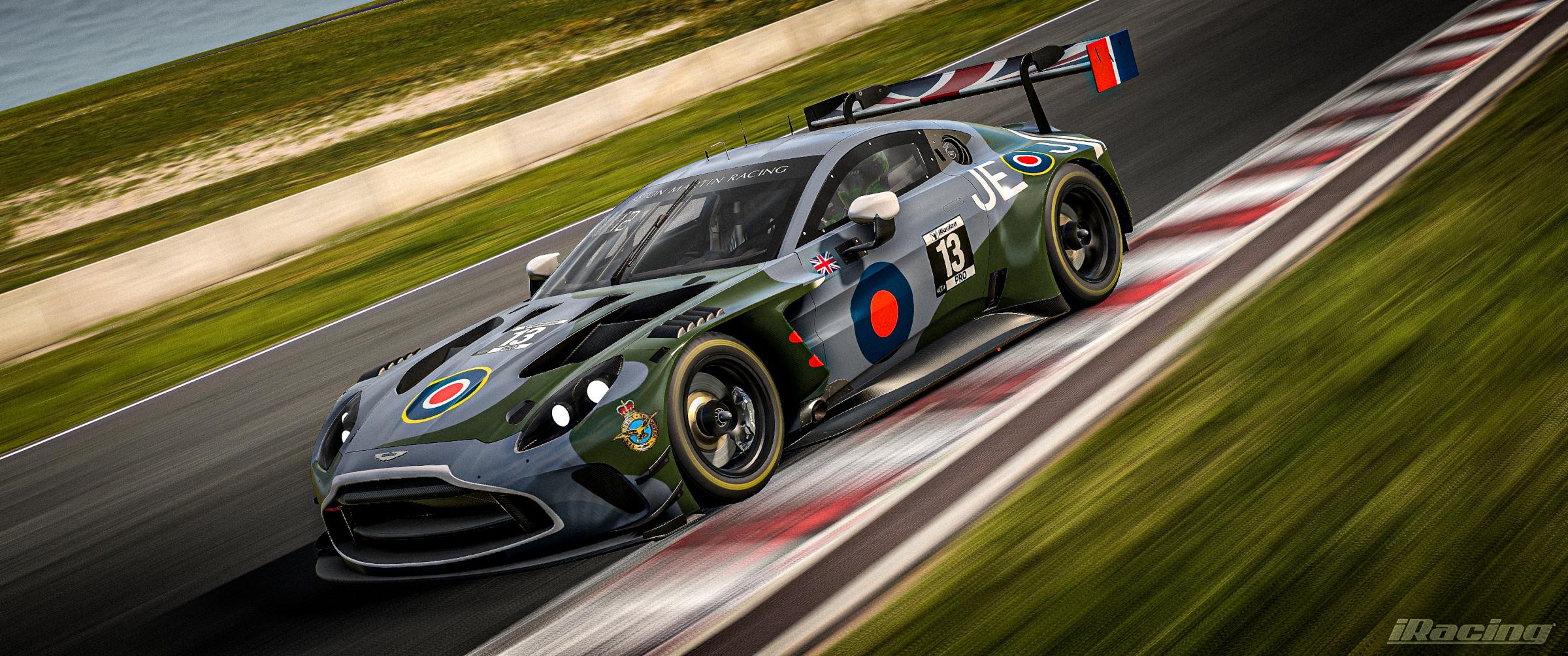 Preview of RAF "Johnnie Johnson" Spitfire Aston Martin GT3 EVO by Nik Paquin