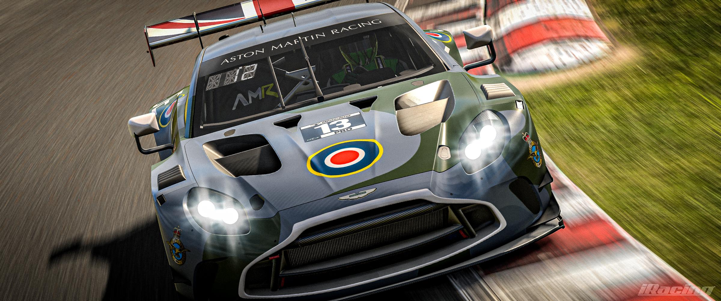 Preview of RAF "Johnnie Johnson" Spitfire Aston Martin GT3 EVO by Nik Paquin