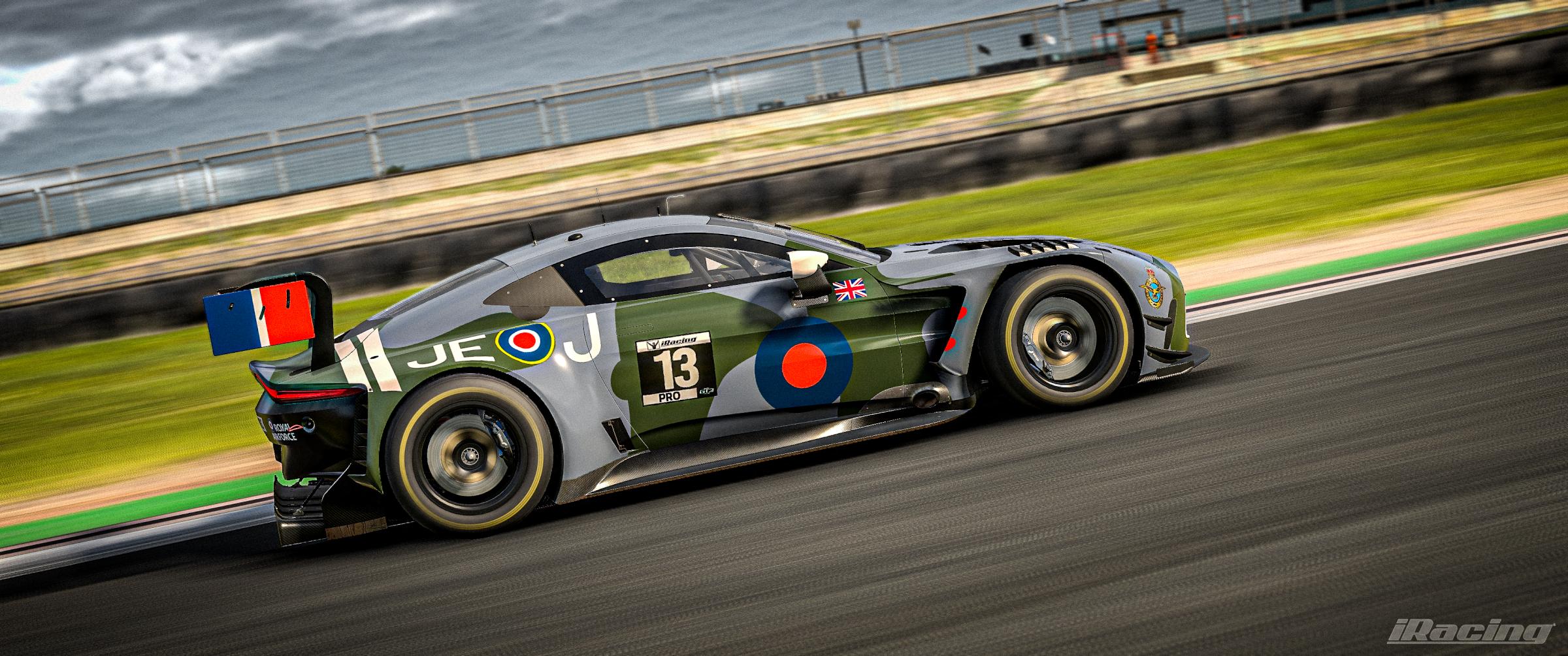 Preview of RAF "Johnnie Johnson" Spitfire Aston Martin GT3 EVO by Nik Paquin