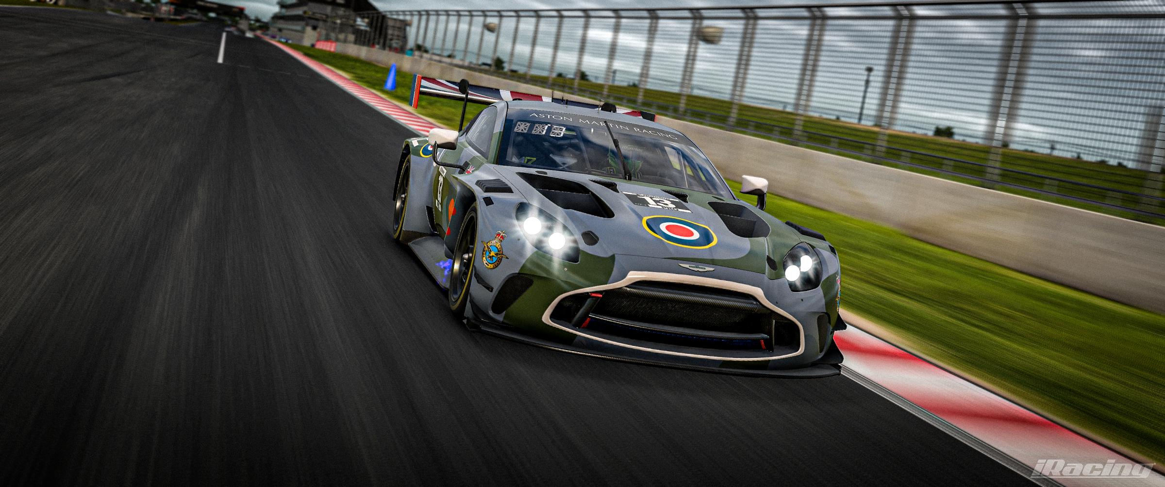 Preview of RAF "Johnnie Johnson" Spitfire Aston Martin GT3 EVO by Nik Paquin