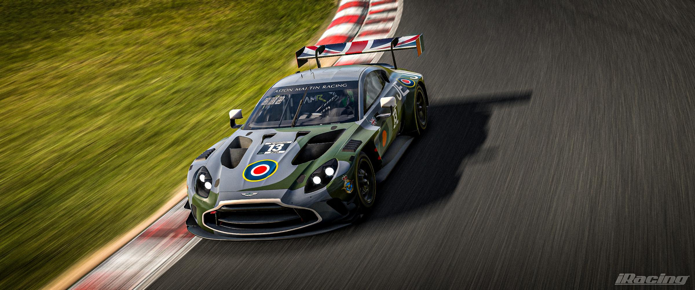 Preview of RAF "Johnnie Johnson" Spitfire Aston Martin GT3 EVO by Nik Paquin