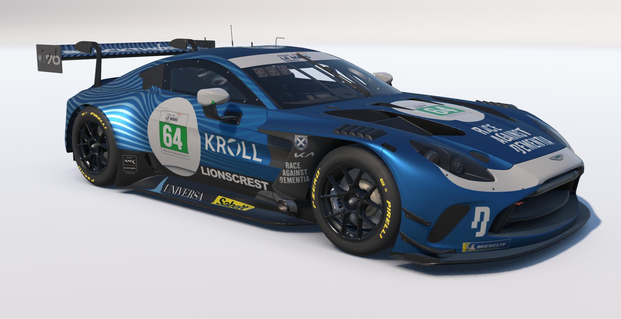 Preview of Ecurie Ecosse Blackthorn Aston Martin GT3 EVO for the 2025-26 Asian Le Mans Series by Keith Archer