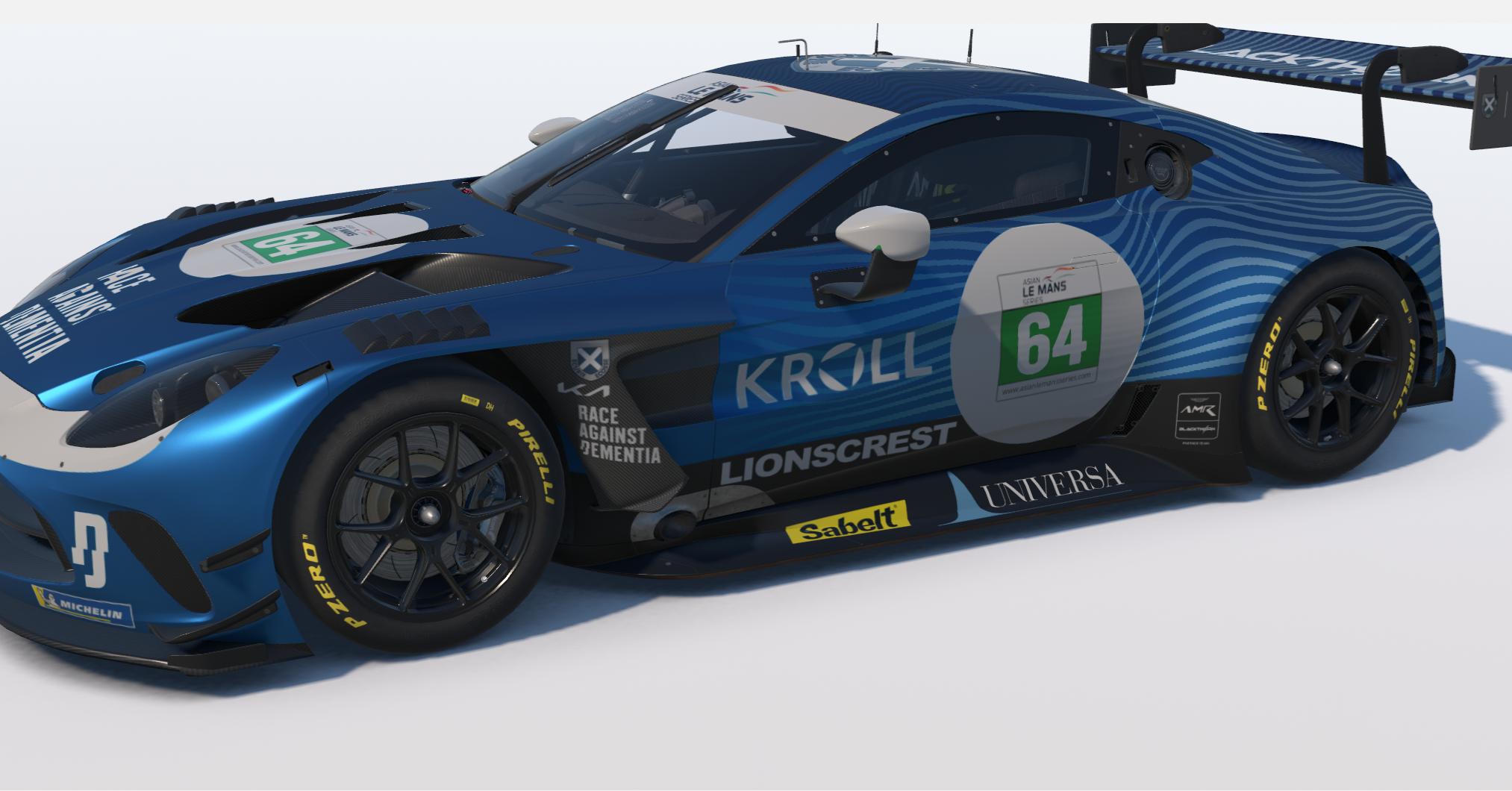 Preview of Ecurie Ecosse Blackthorn Aston Martin GT3 EVO for the 2025-26 Asian Le Mans Series by Keith Archer