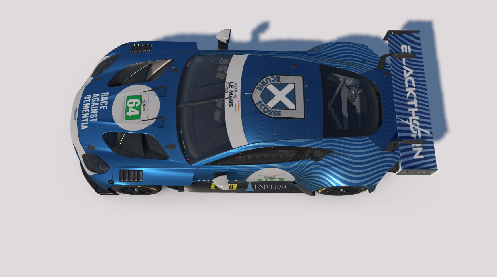 Preview of Ecurie Ecosse Blackthorn Aston Martin GT3 EVO for the 2025-26 Asian Le Mans Series by Keith Archer