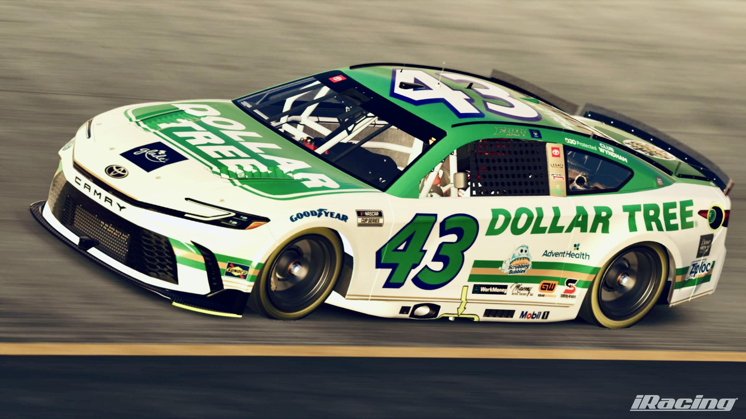 Preview of Erik Jones 2025 Dollar Tree Inverse (Sim #) by Gary P.