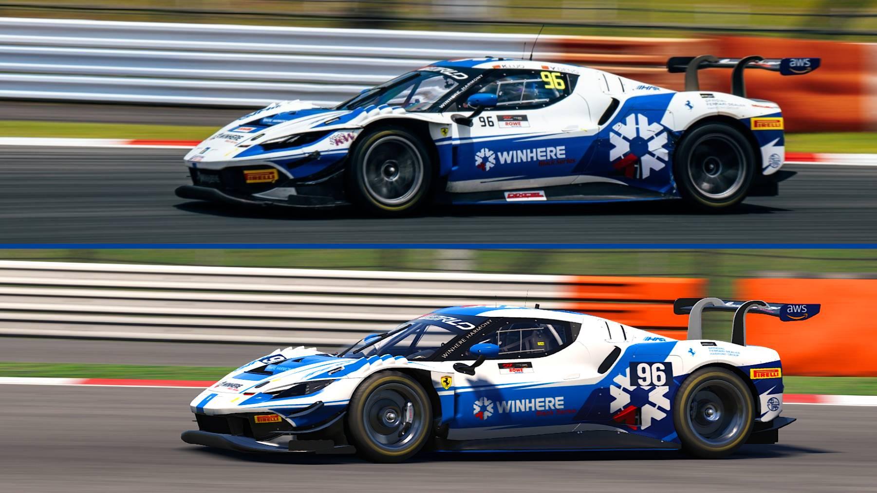 Preview of Winhere Harmony Racing #96 - Official GTWC Asia 2025 Livery by Guilherme Blatt