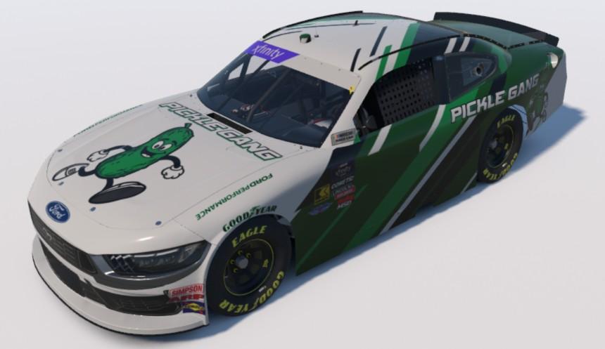 Preview of NASCARs Pickle Gang Pitcrew "The Picklemobile" by Paul Mrzywka