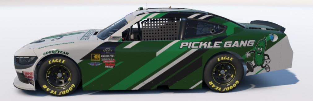 Preview of NASCARs Pickle Gang Pitcrew "The Picklemobile" by Paul Mrzywka