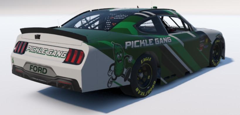 Preview of NASCARs Pickle Gang Pitcrew "The Picklemobile" by Paul Mrzywka