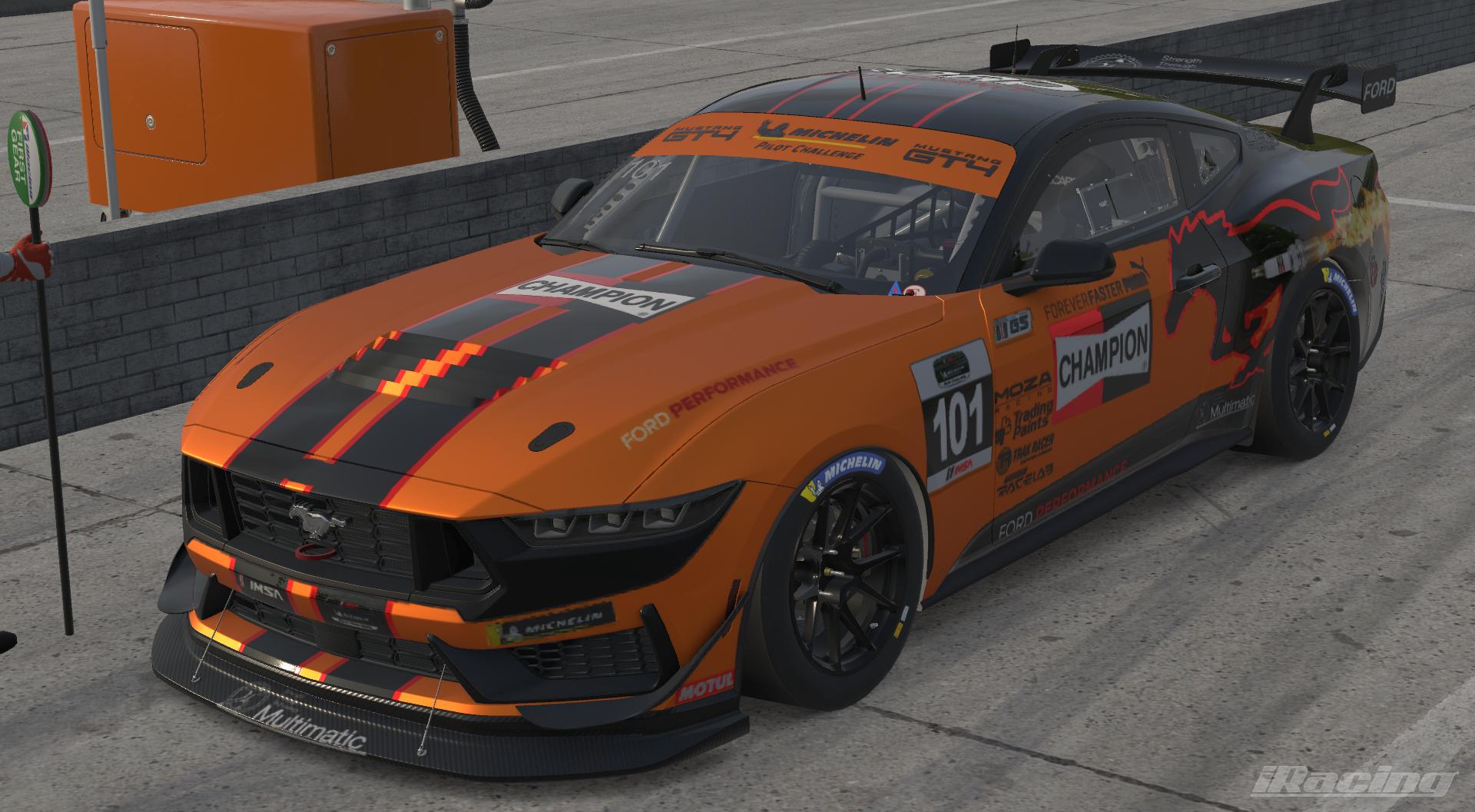 Preview of Spark Plug GT4 Mustang Challenge (The Spark Horse)...New ver! by Marshall W.
