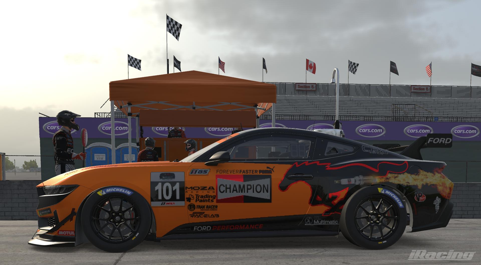 Preview of Spark Plug GT4 Mustang Challenge (The Spark Horse)...New ver! by Marshall W.