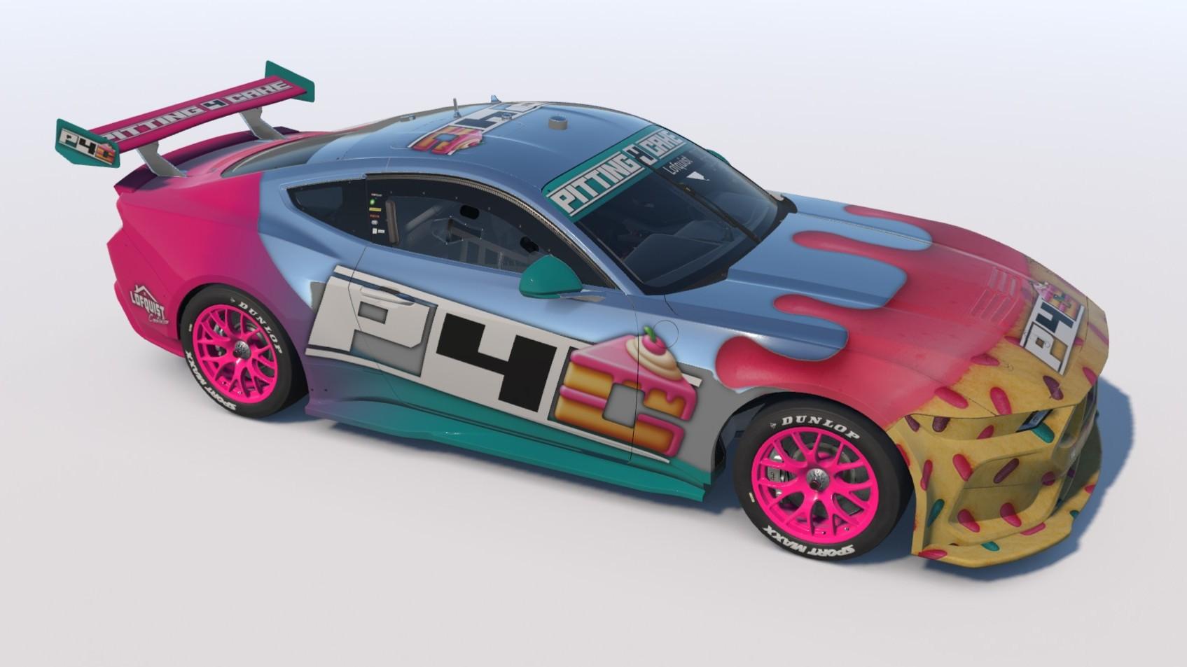Preview of Pitting 4 Cake Supercars Ford Mustang! by Mike Lofquist2