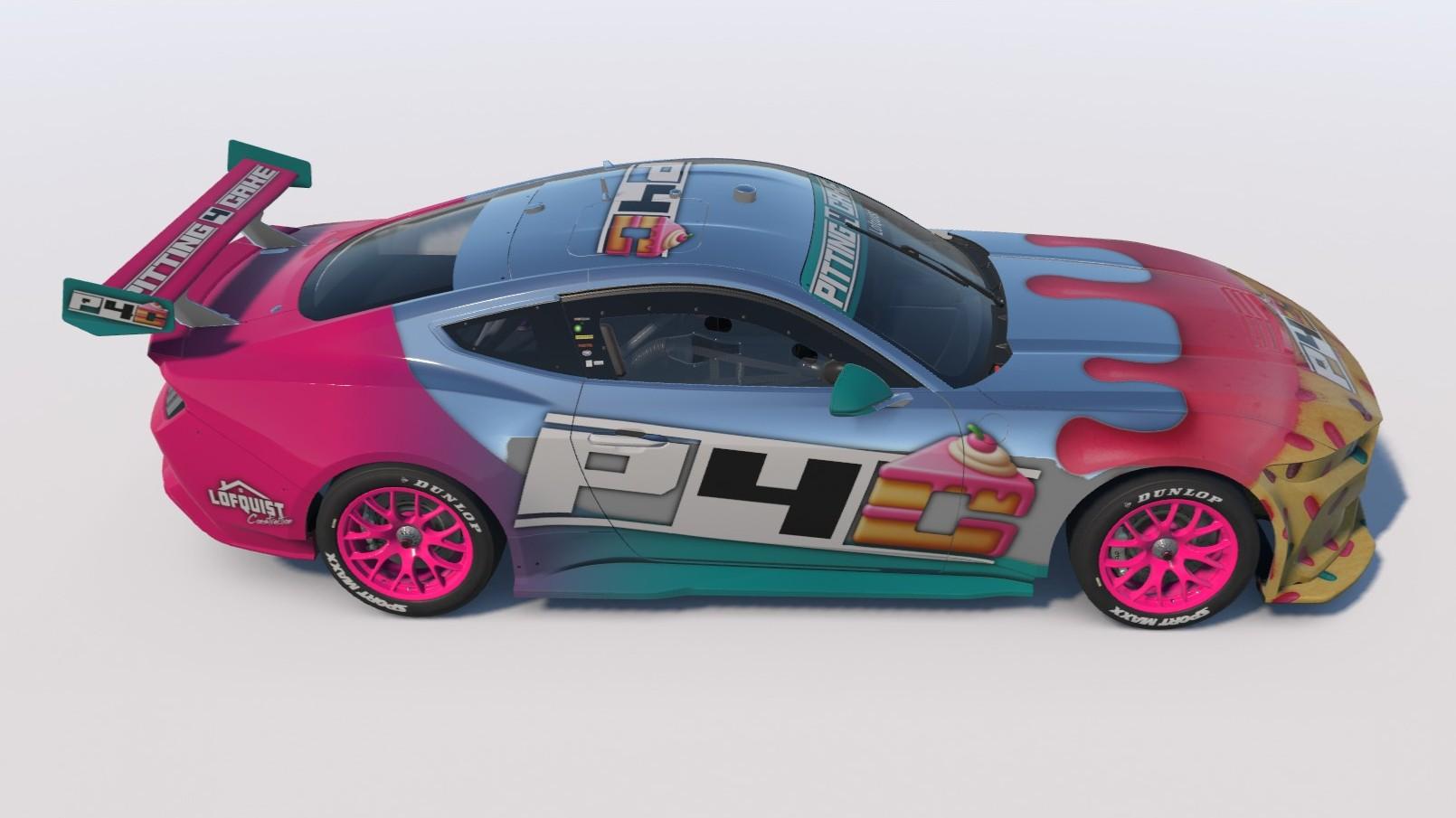 Preview of Pitting 4 Cake Supercars Ford Mustang! by Mike Lofquist2