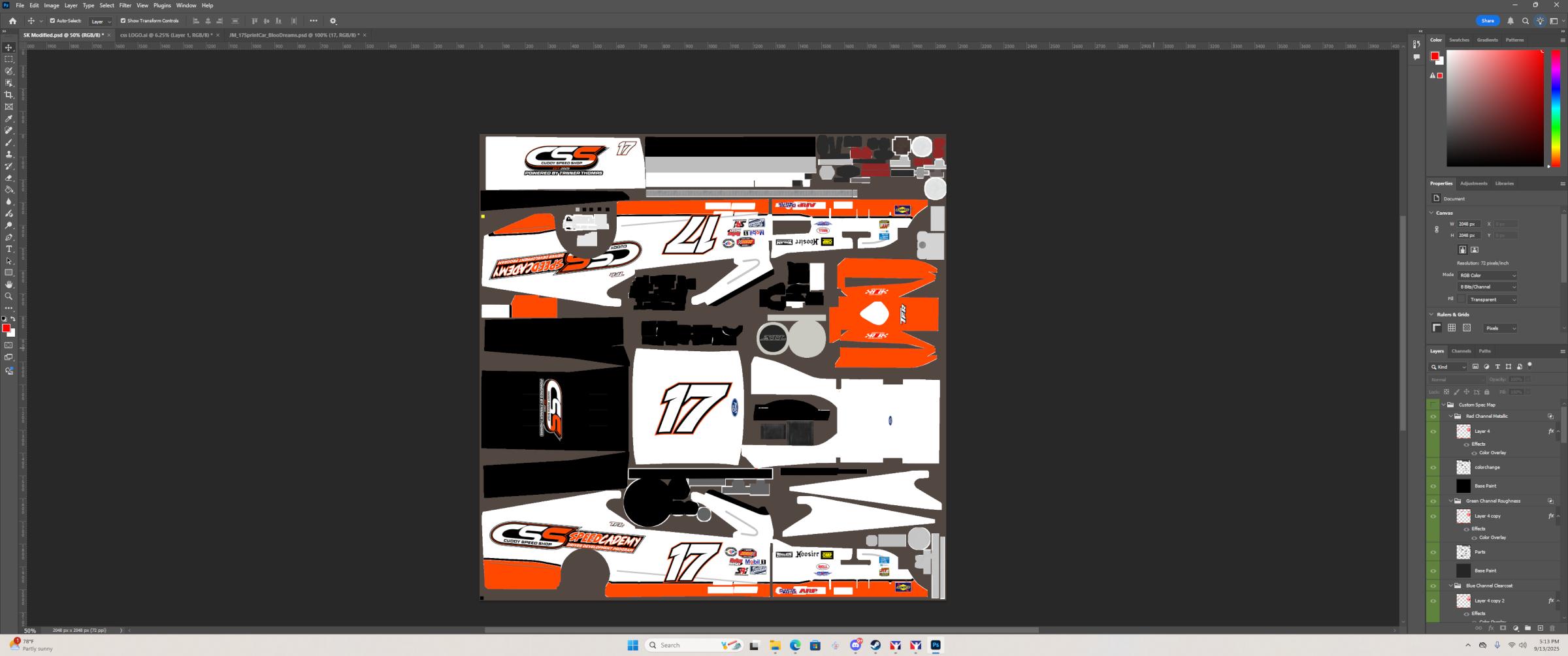 Preview of Car #17 CSS by Carson Barrett