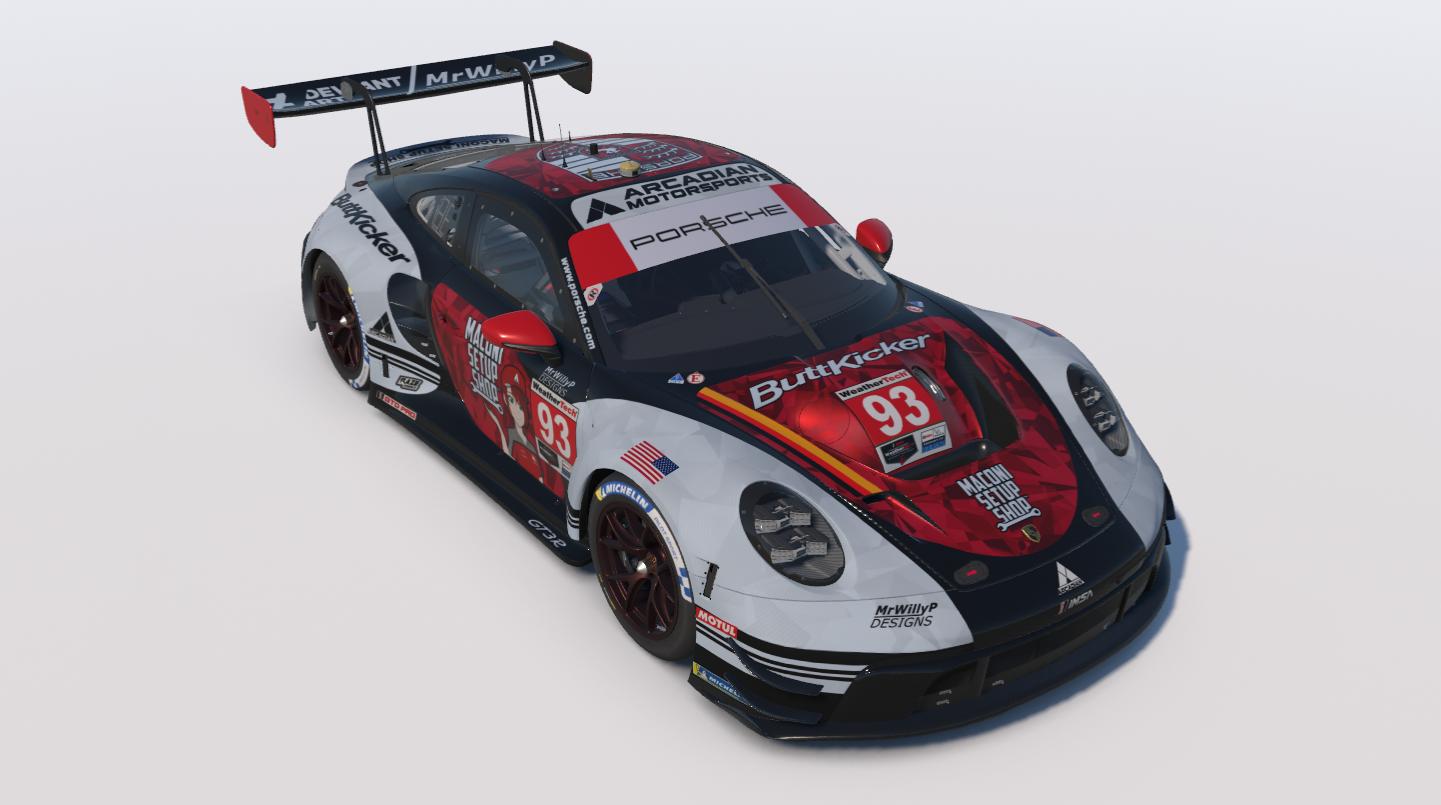 Preview of Arcadian Motorsports Porsche 992R GT3 2025 by William Paisley