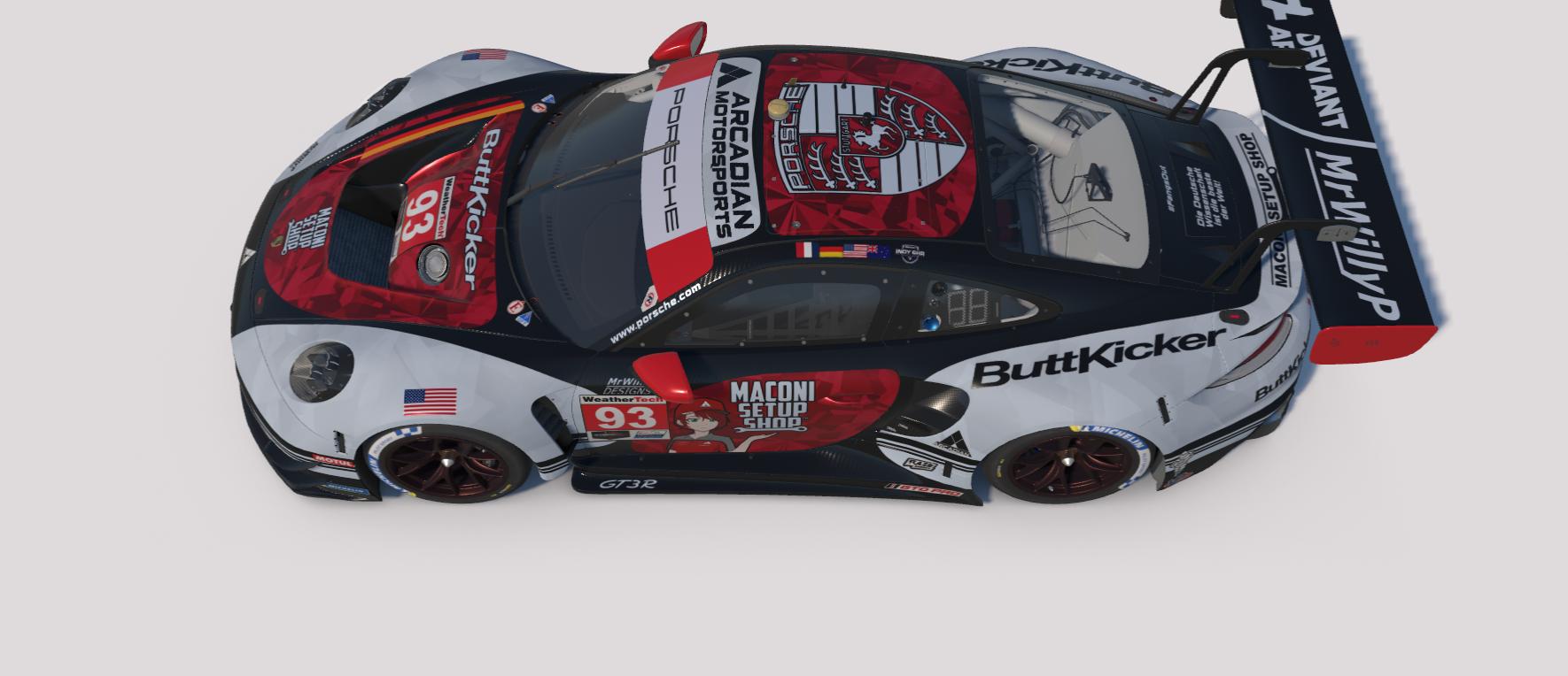 Preview of Arcadian Motorsports Porsche 992R GT3 2025 by William Paisley