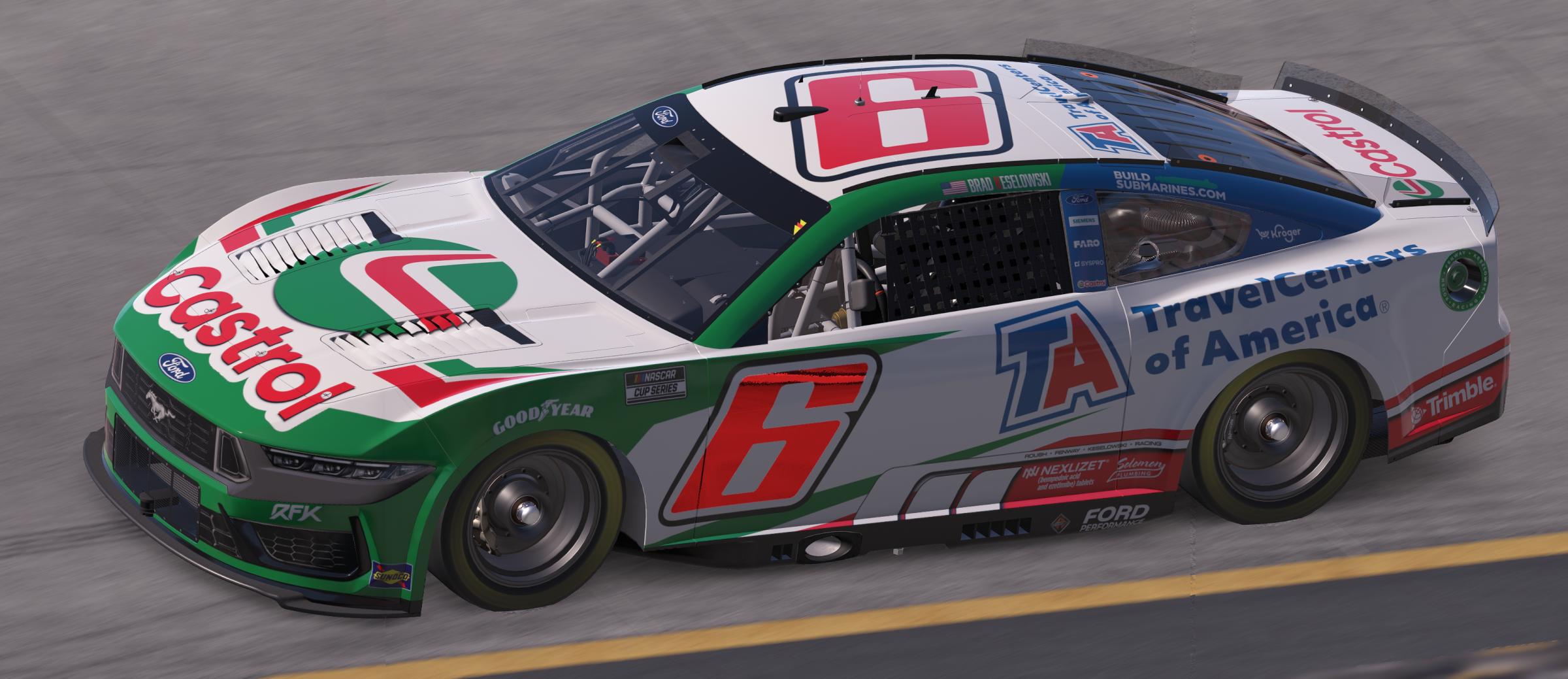 Preview of Brad Keselowski RFK Racing Castrol/TravelCenters of America by Mick J.