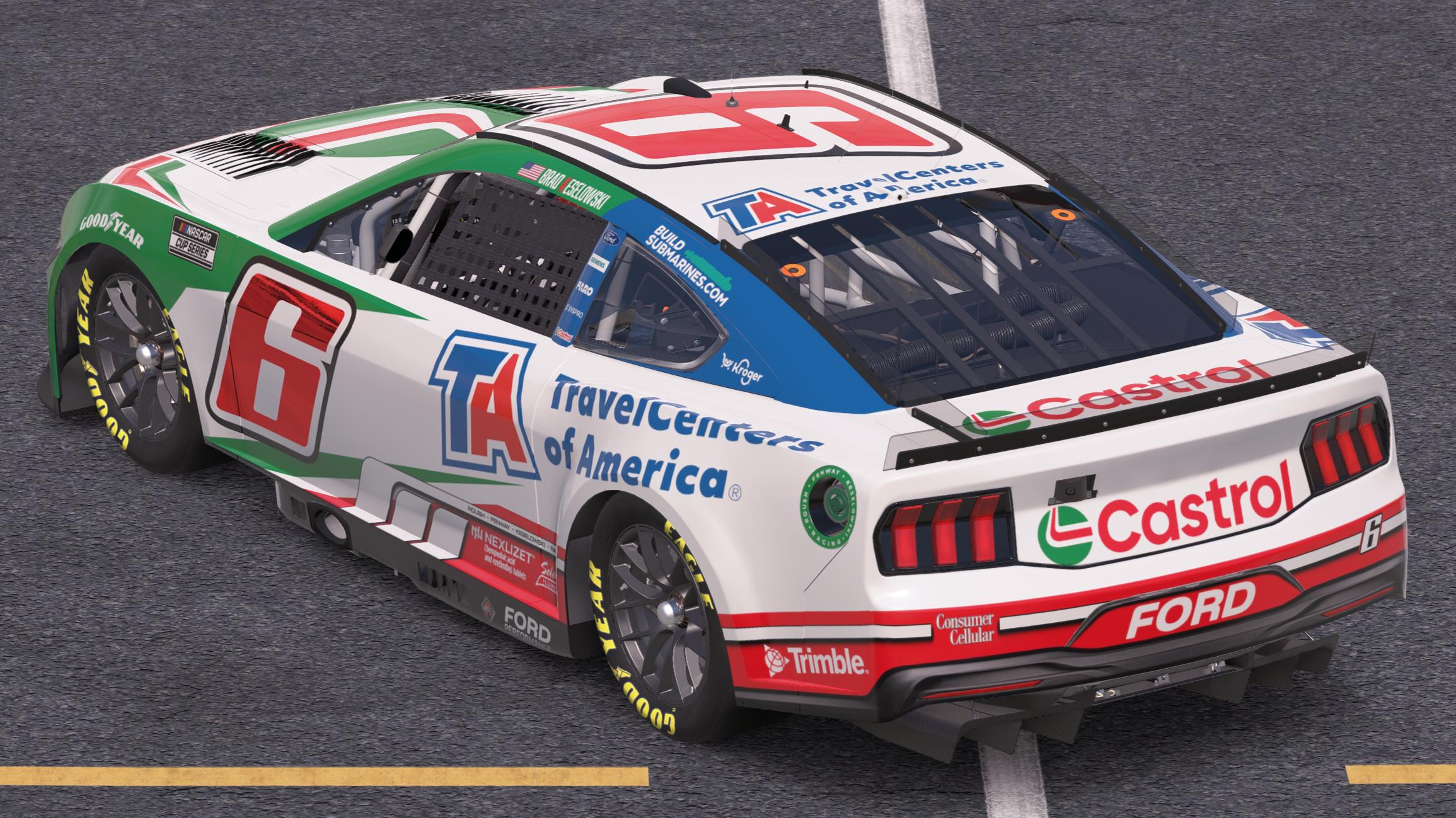 Preview of Brad Keselowski RFK Racing Castrol/TravelCenters of America by Mick J.