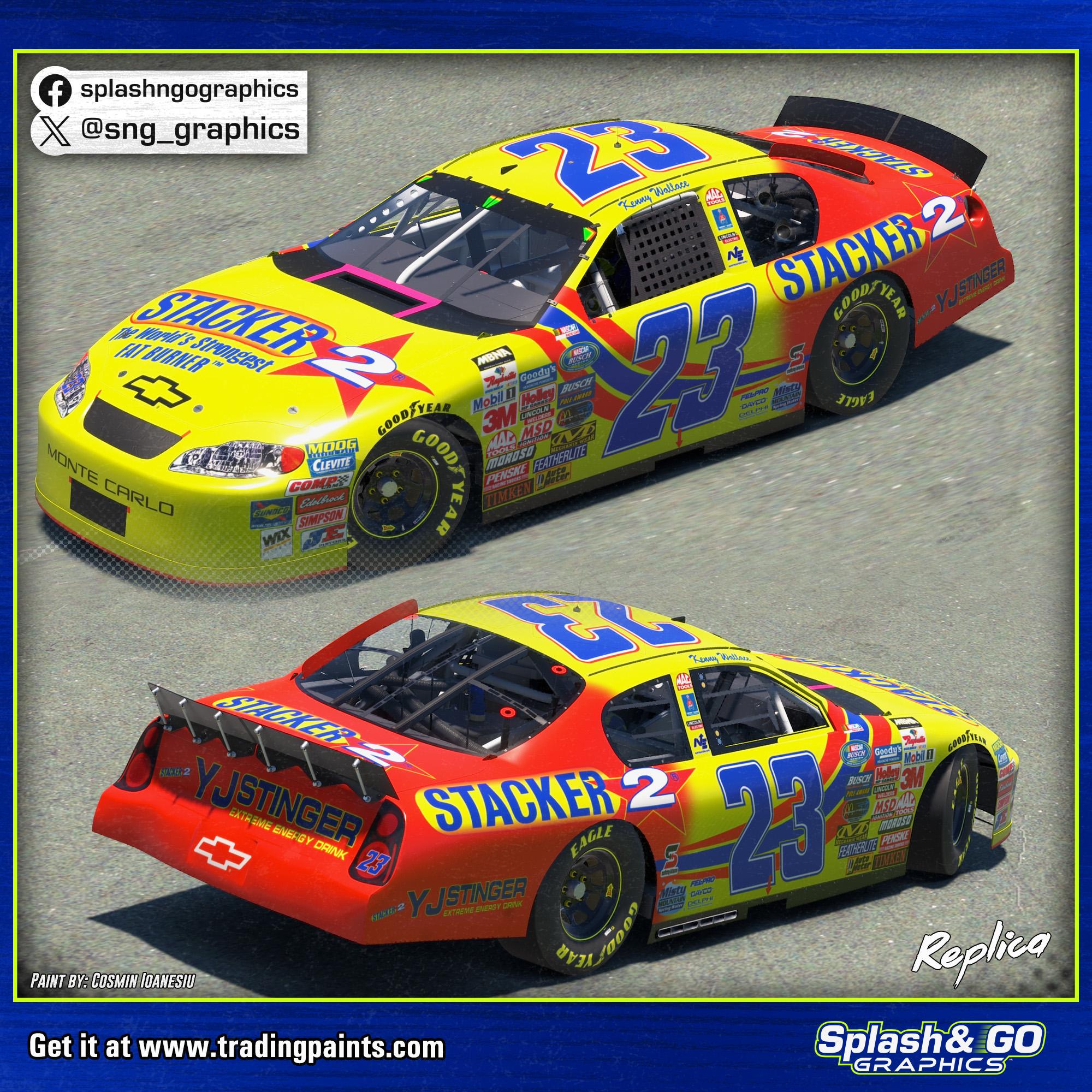Preview of Kenny Wallace 2004 Stacker2 Daytona I #23 by Cosmin I.