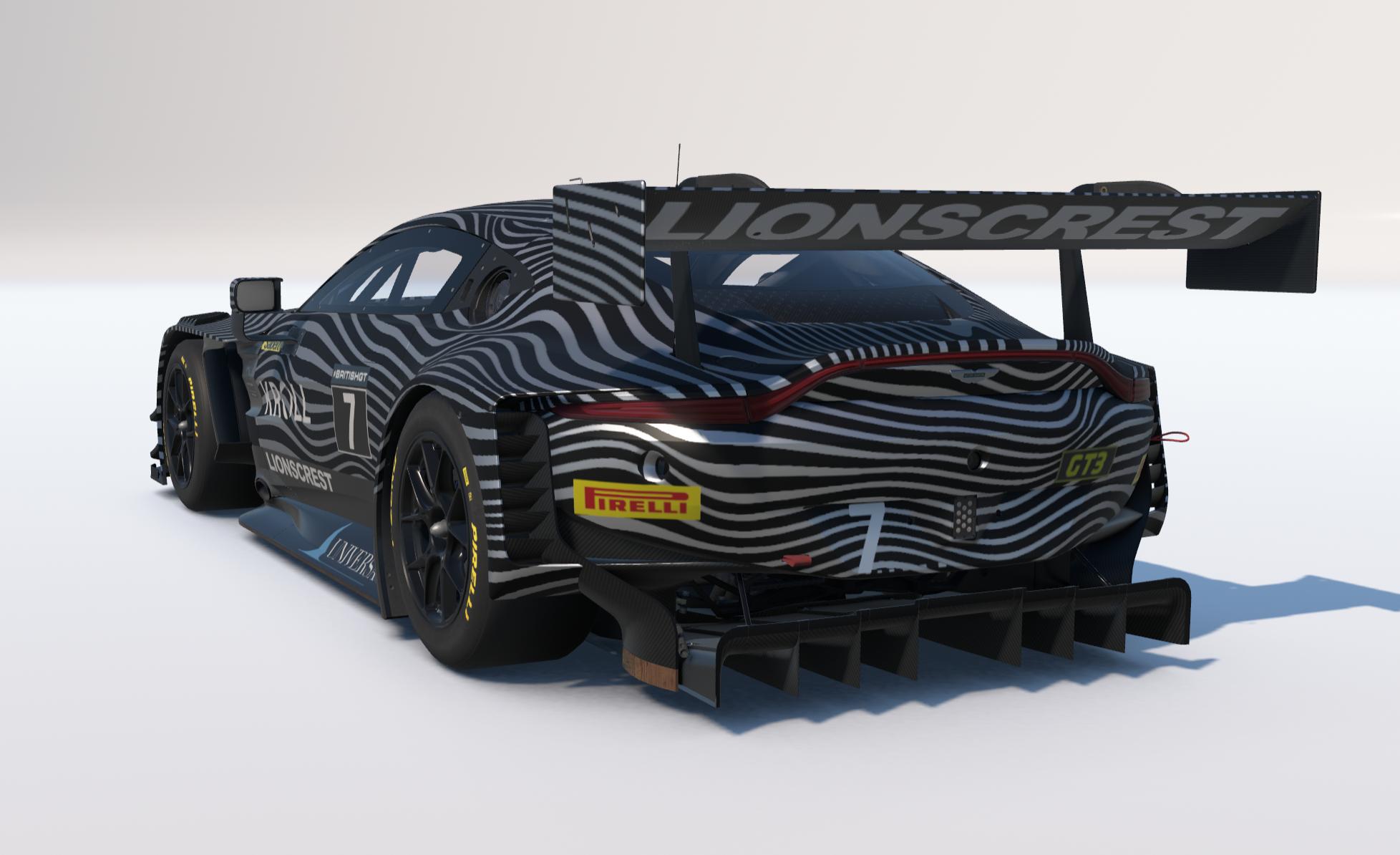 Preview of Blackthorn Car #7 2025 British GT3  by Keith Archer
