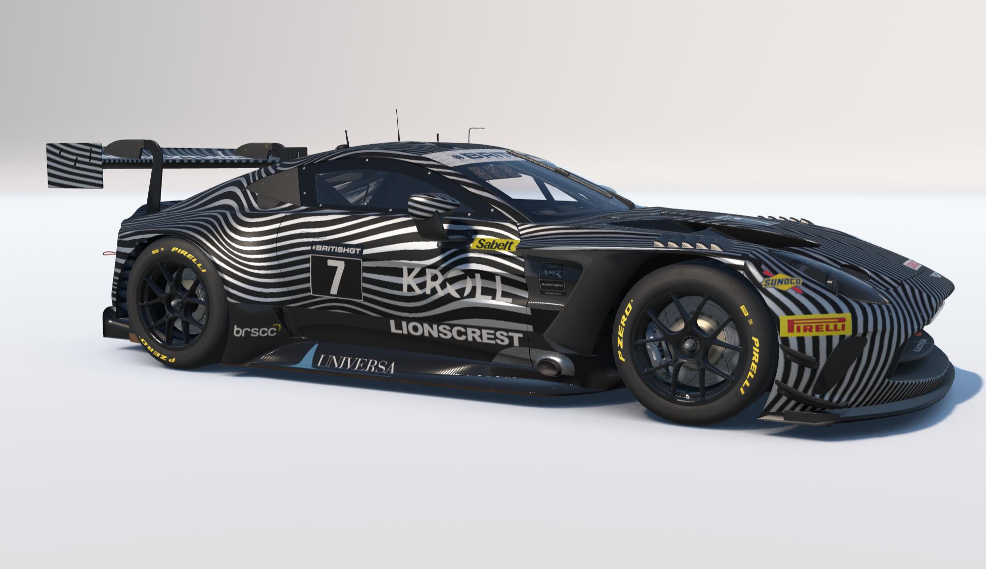 Preview of Blackthorn Car #7 2025 British GT3  by Keith Archer
