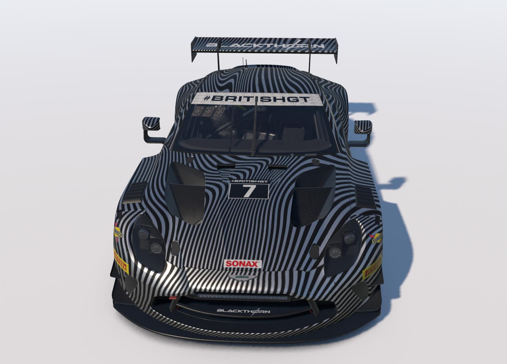 Preview of Blackthorn Car #7 2025 British GT3  by Keith Archer